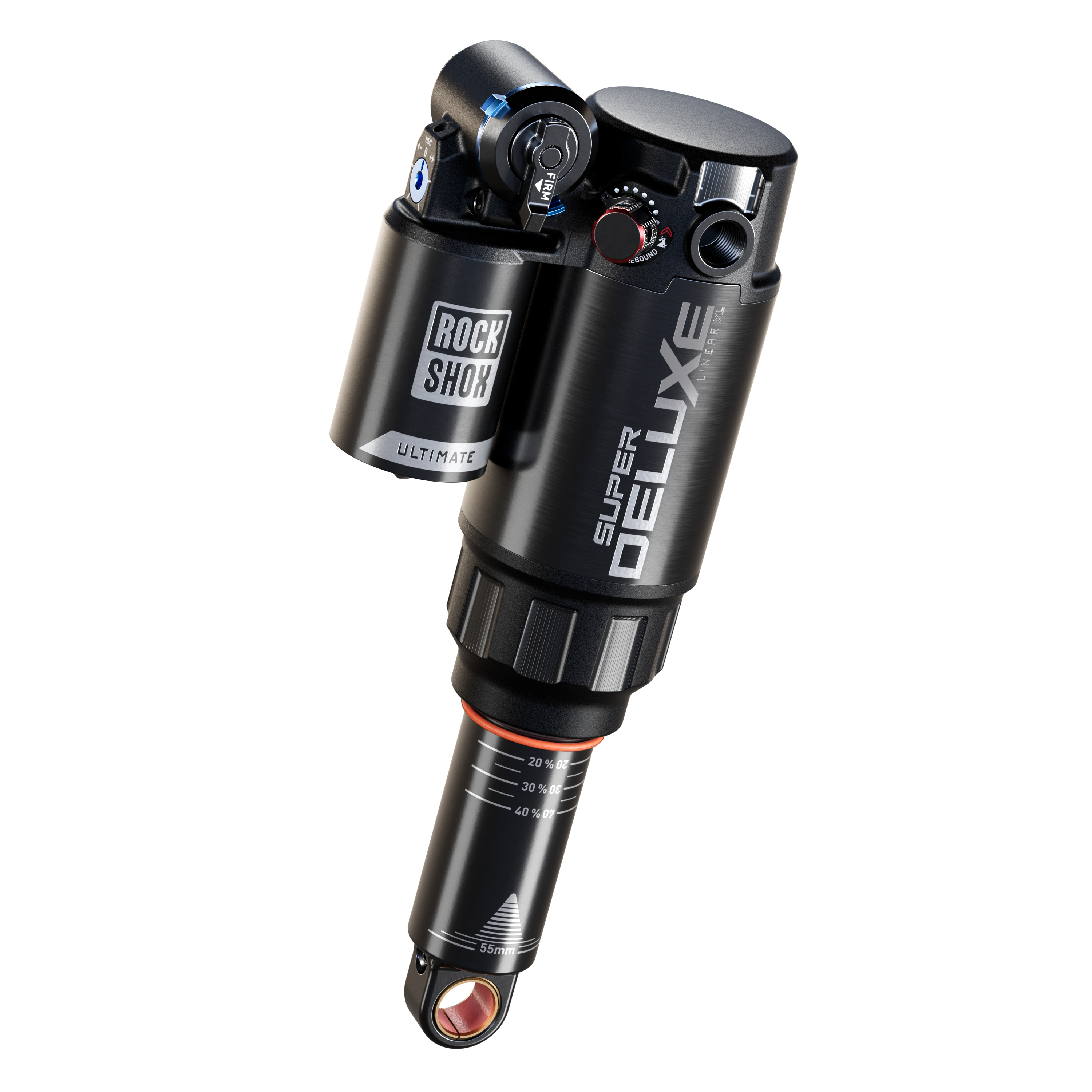 Super Deluxe Ultimate Shock - RC2T - Trunnion - D1 - Santa Cruz Vala (2025+) - 205mm x 60mm