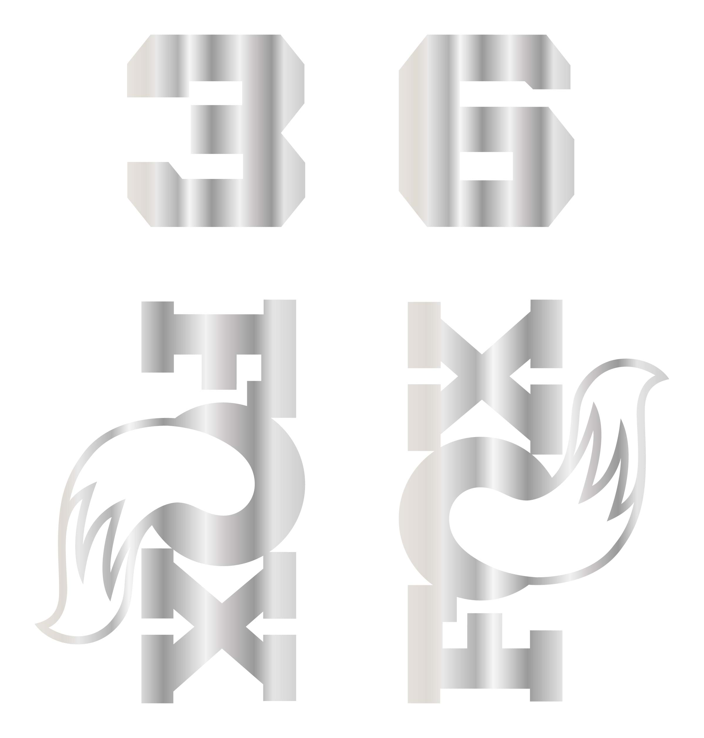 Fox 36 Die Cut Decal Kit - MY2026