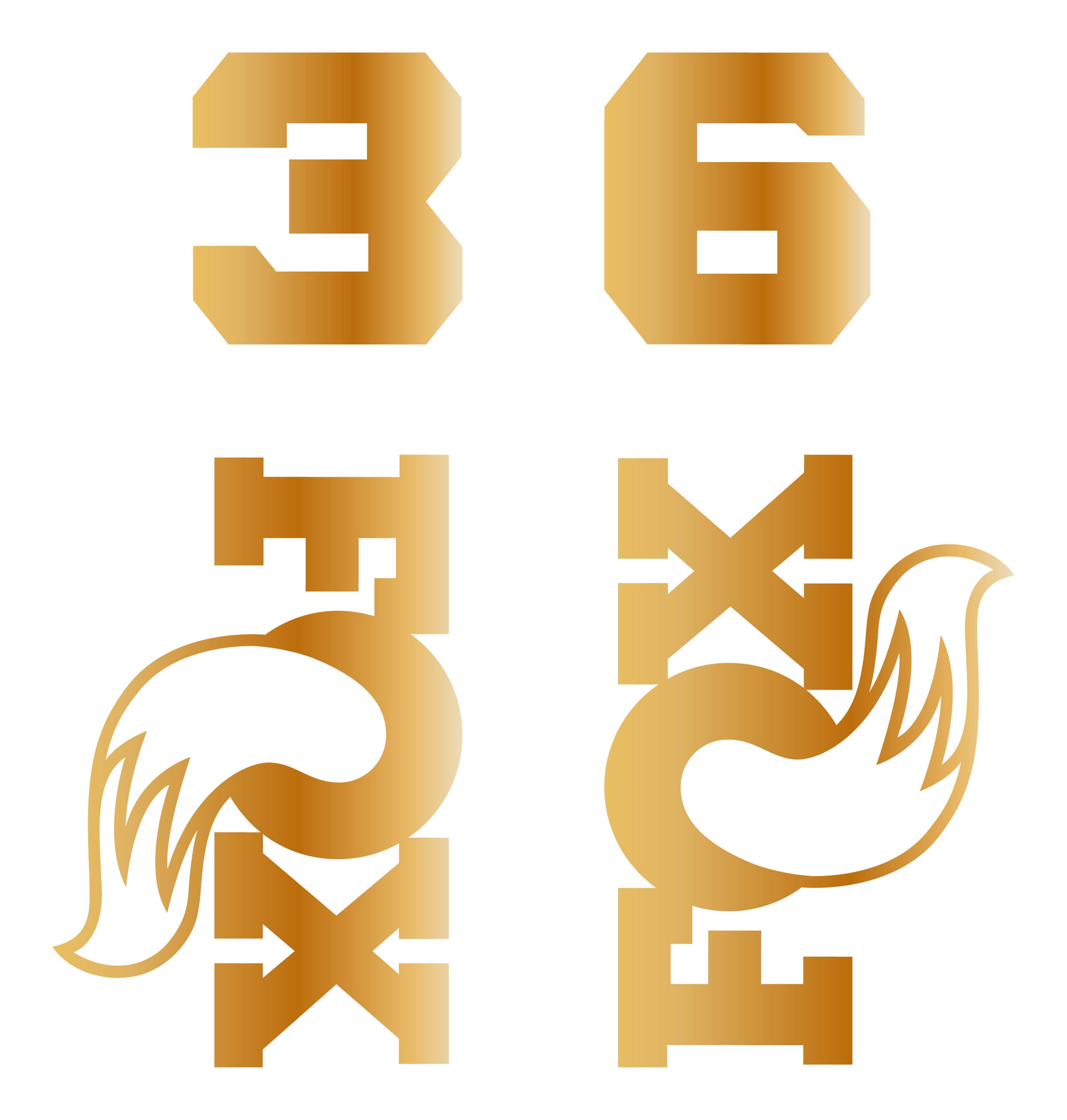Fox 36 Die Cut Decal Kit - MY2026