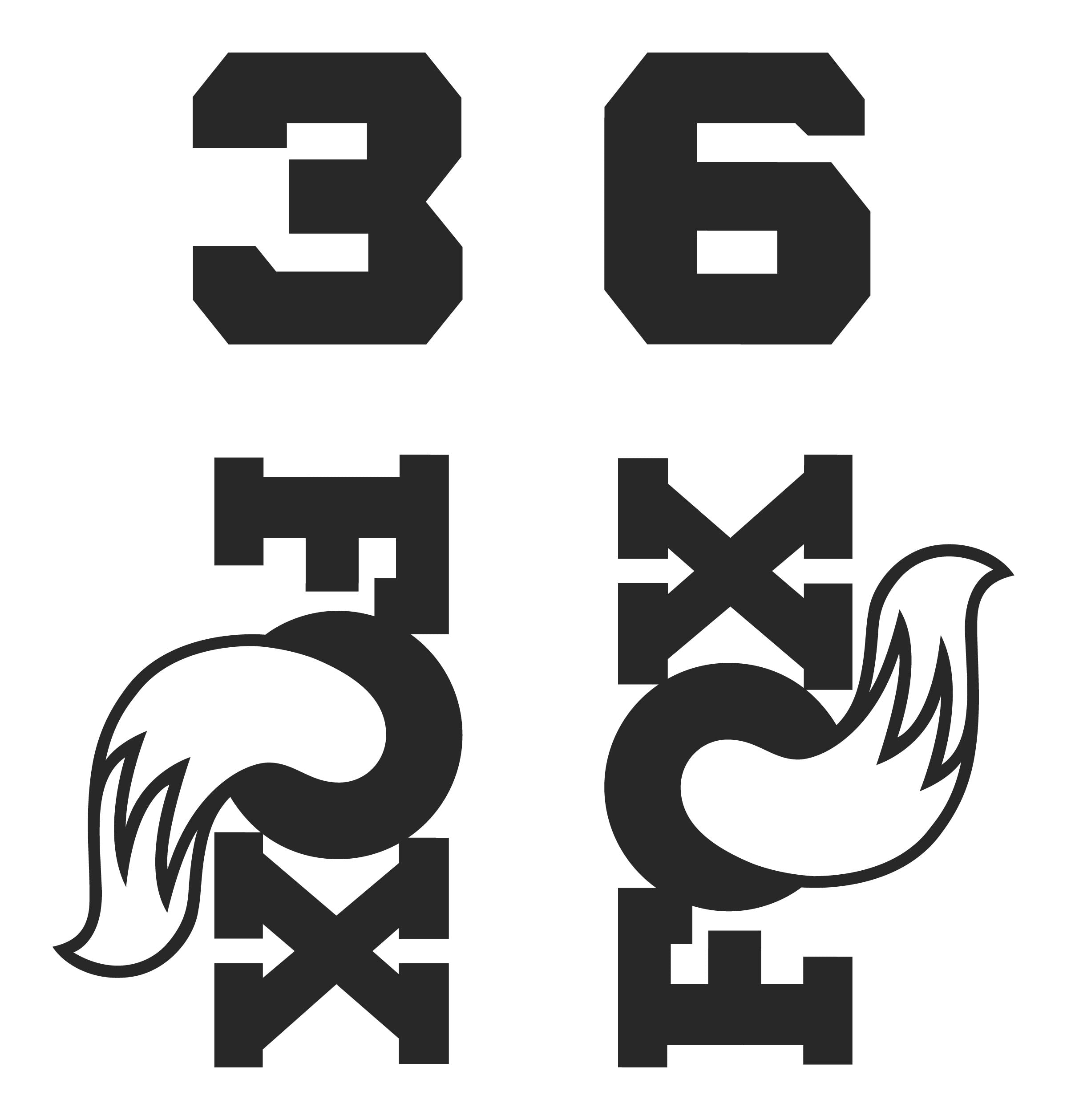 Fox 36 Die Cut Decal Kit - MY2026
