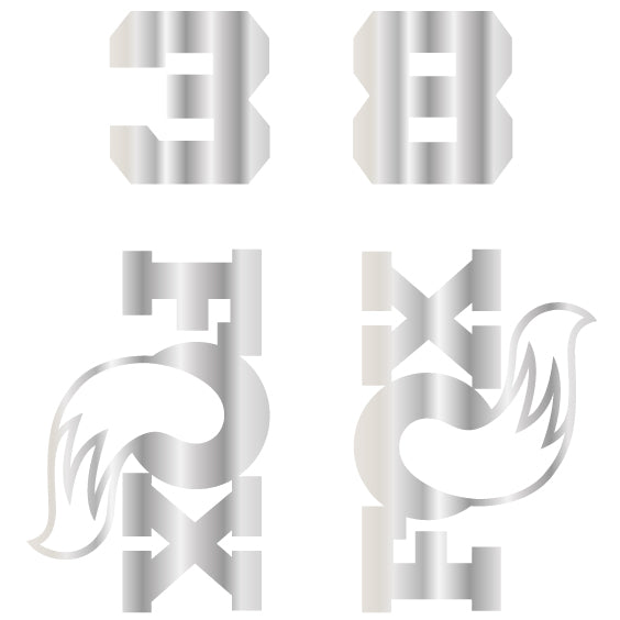Fox 38 Die Cut Decal Kit - MY26