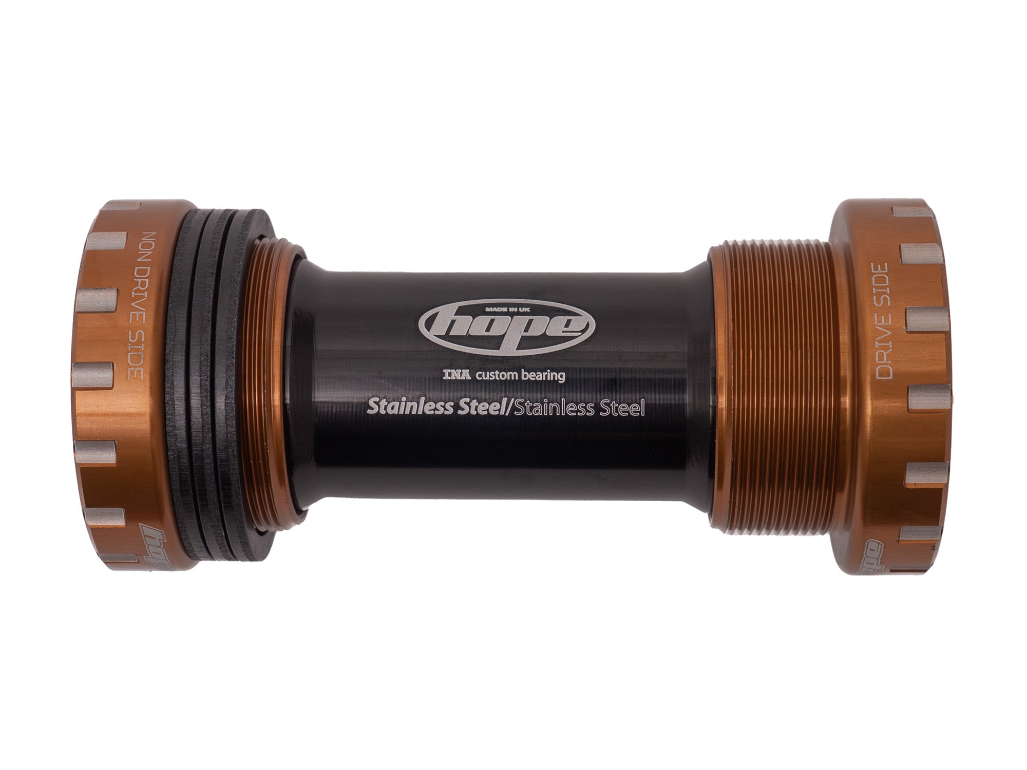Stainless Steel 68/73mm Threaded Bottom Bracket for 24mm Spindle