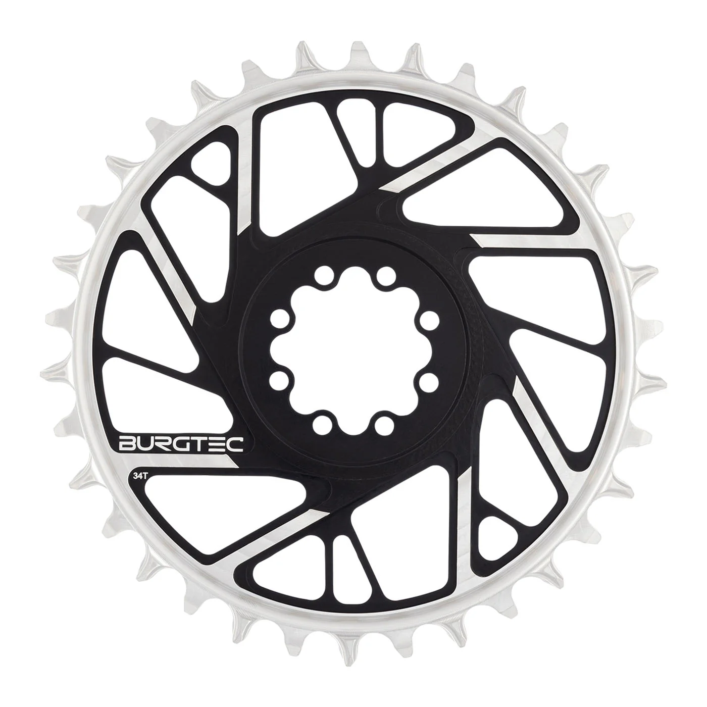 3mm Offset SRAM 8-Bolt Thick-Thin Chainring