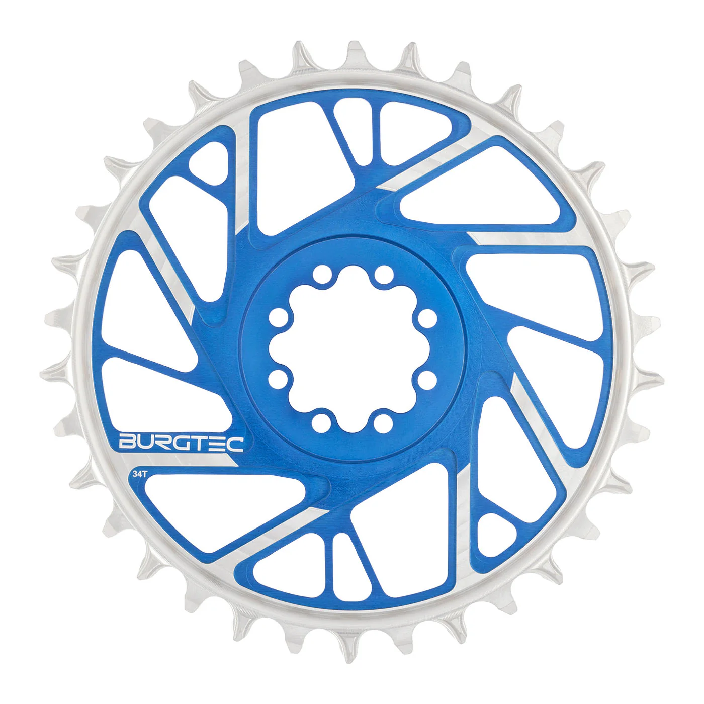 3mm Offset SRAM 8-Bolt Thick-Thin Chainring