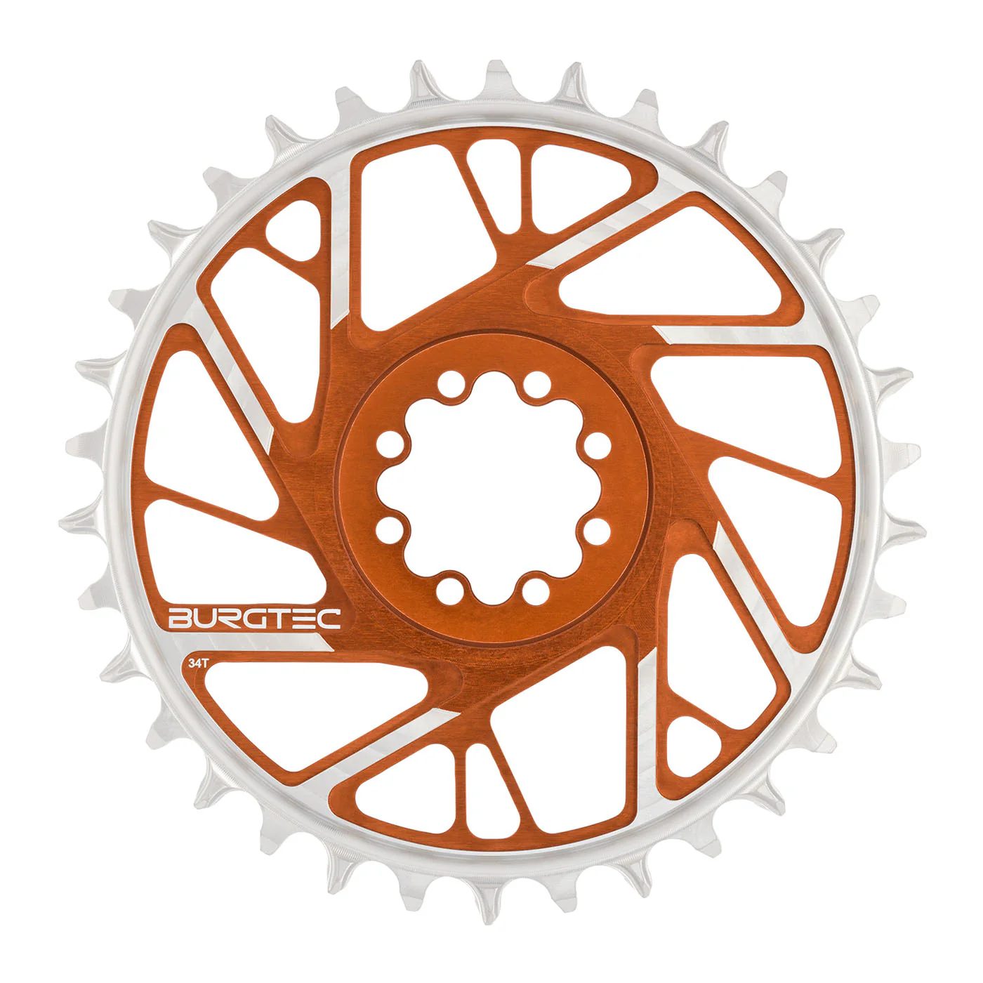 3mm Offset SRAM 8-Bolt Thick-Thin Chainring