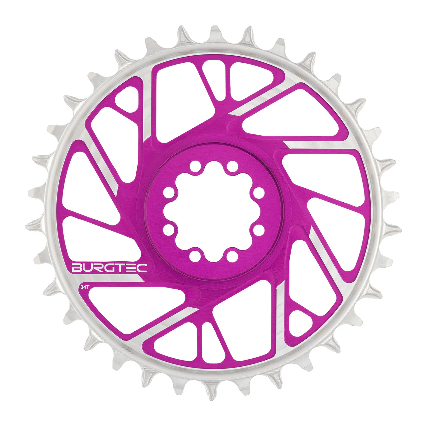 3mm Offset SRAM 8-Bolt Thick-Thin Chainring