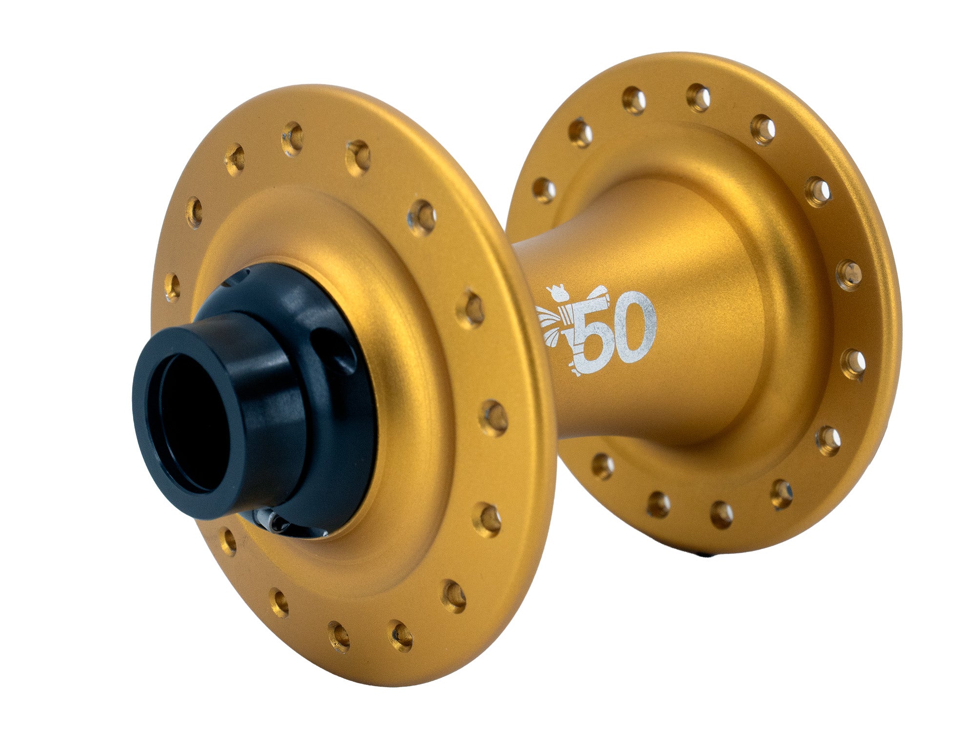 Boost Centerlock 15x110mm 32h 50th Anniversary Gold Front Hub - Fanatik Outlet