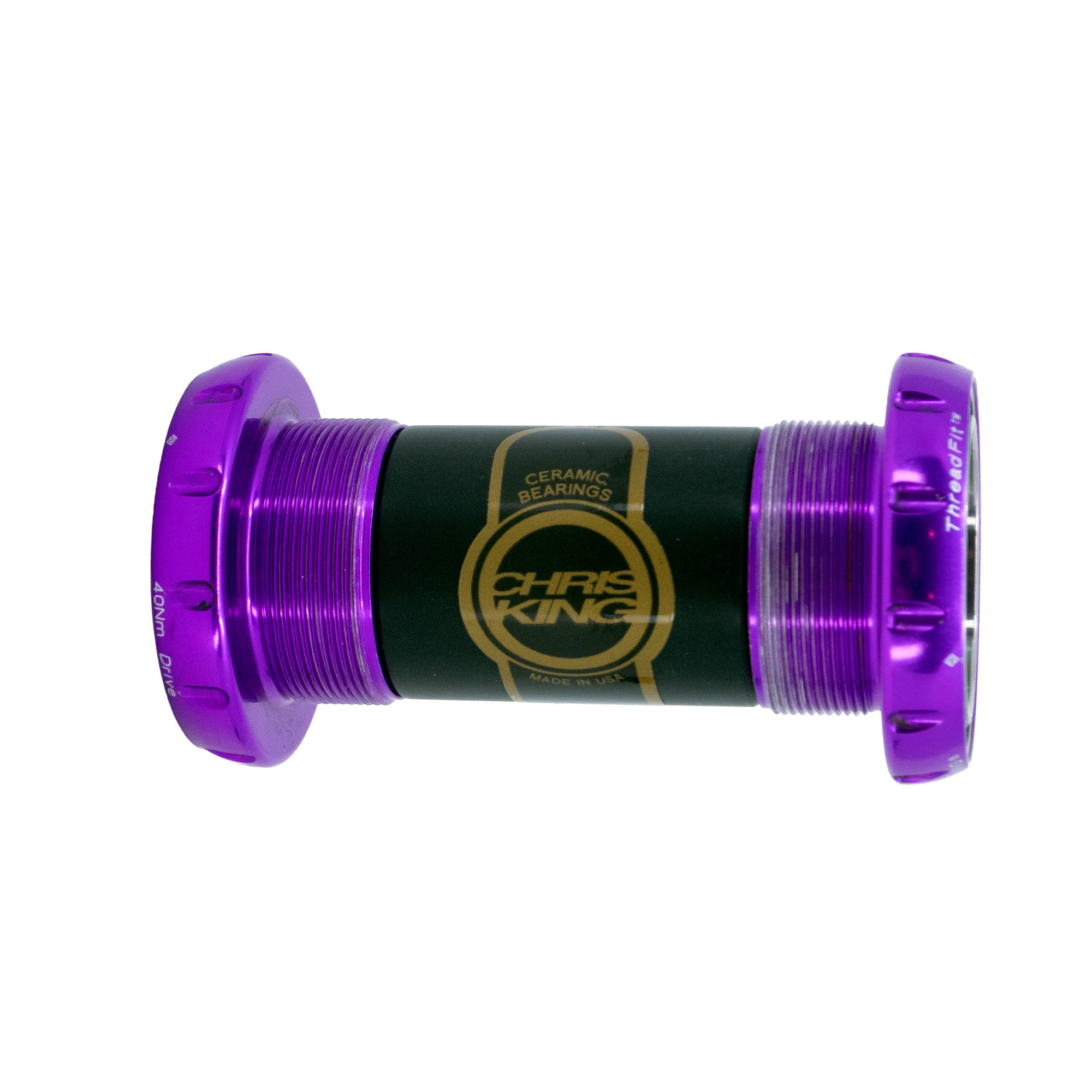 Threadfit 30 Ceramic Bottom Bracket - Violet - Fanatik Outlet
