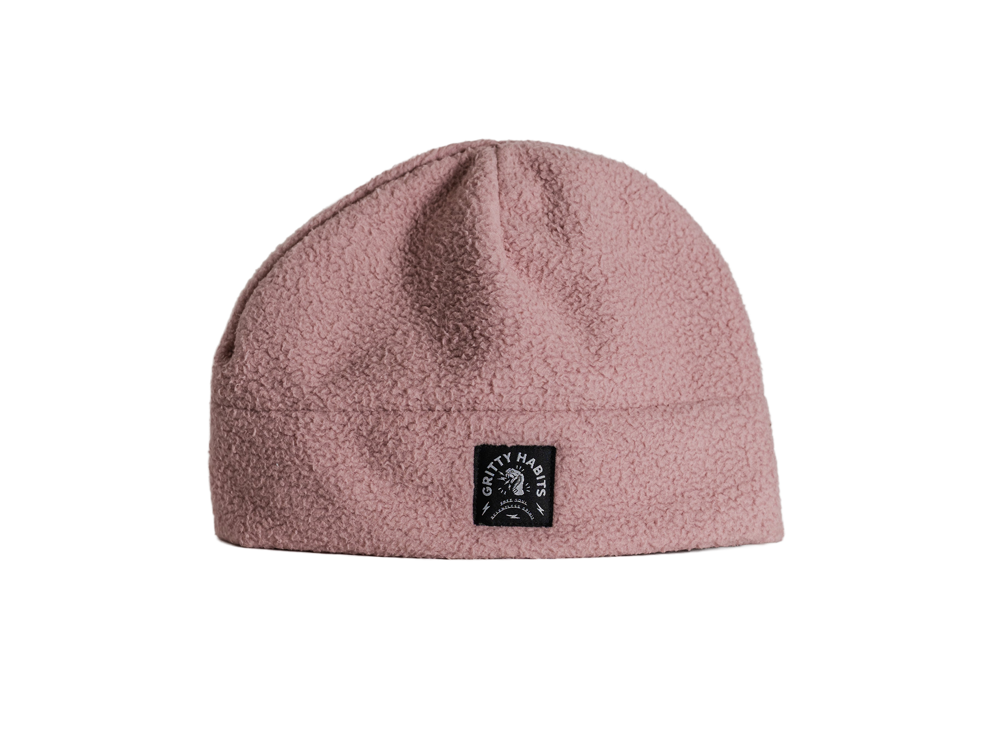 High Pile Fleece Beanie - Dusty Rose