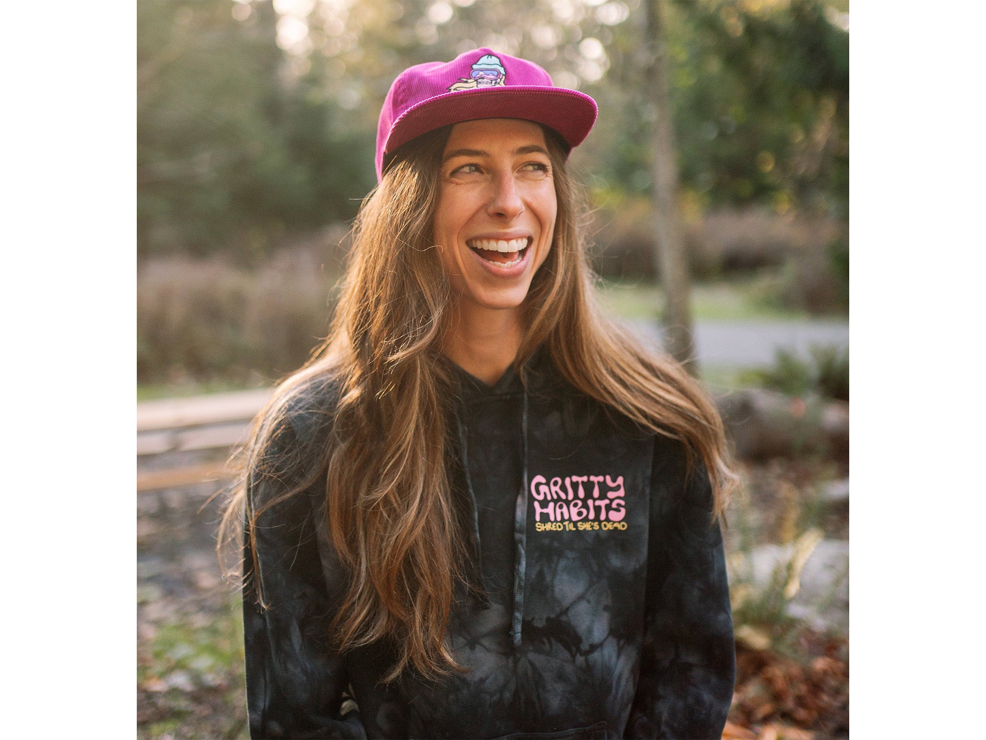 Shred Til She's Dead Corduroy 5-Panel Hat