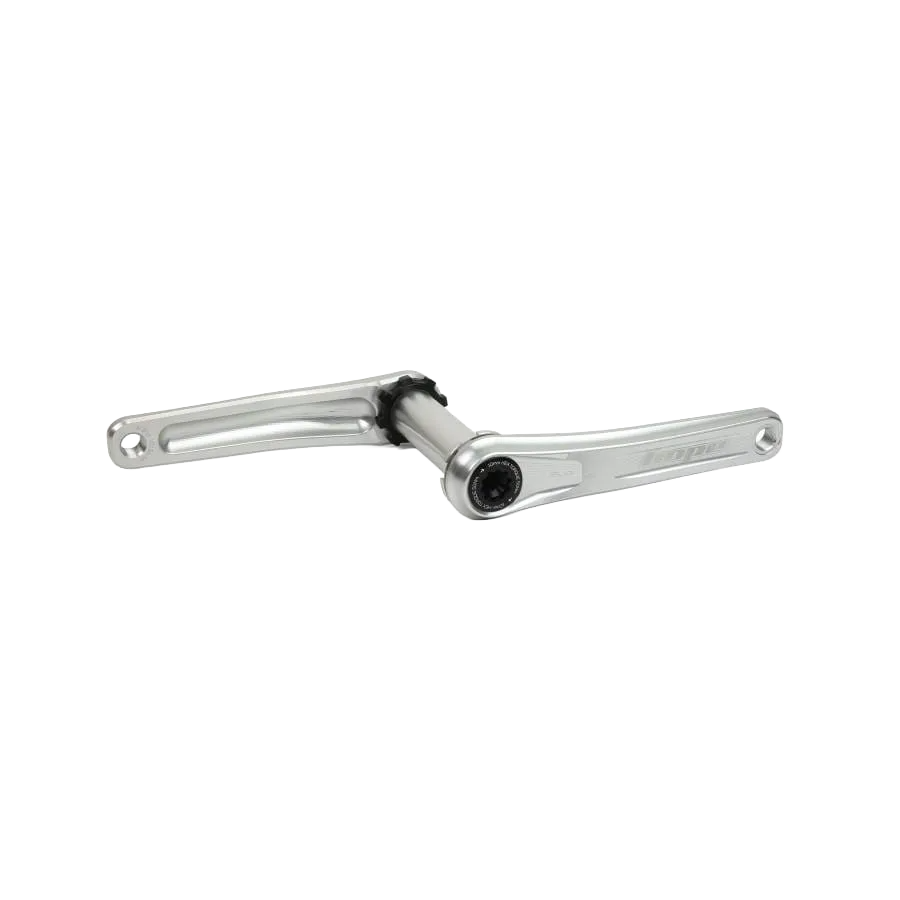 Evo Wide Crankset - 73mm - 55mm Chainline - 155mm - Silver - Fanatik Outlet