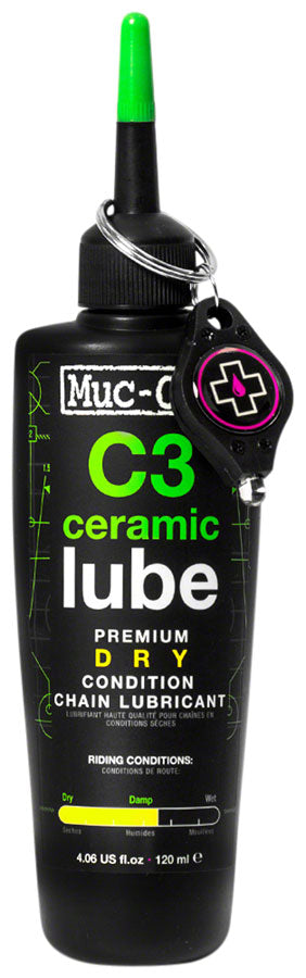 C3 Dry Ceramic Bike Chain Lube - 120ml Drip