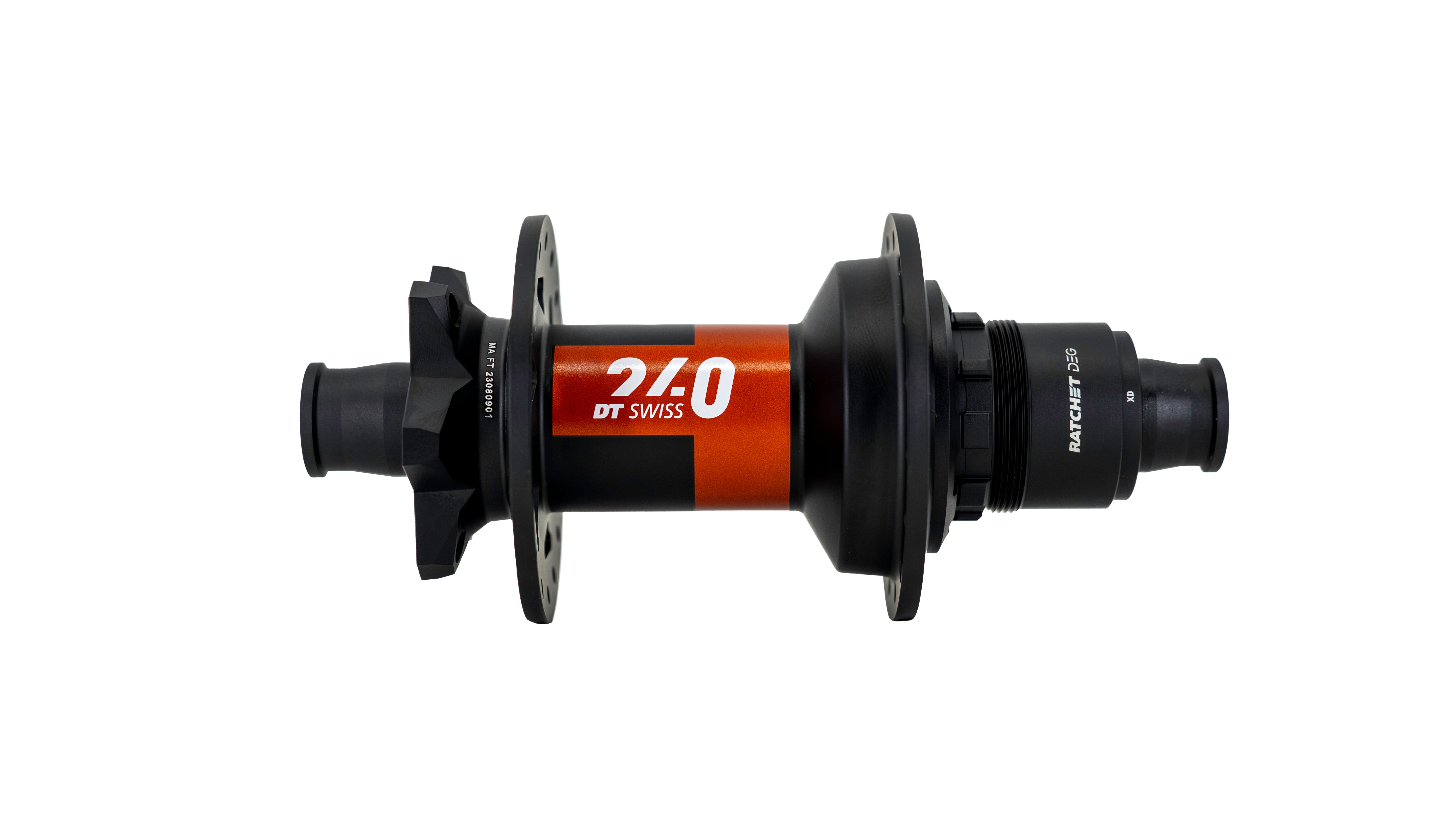 240 DEG 12x148 32h Rear Hub - Black