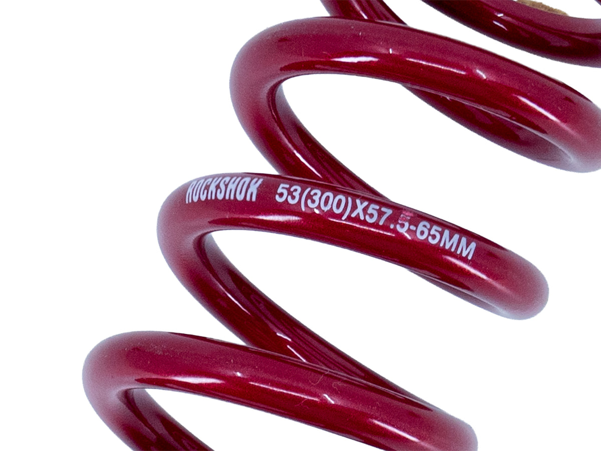 Metric Coil Spring 57.5-65mm - 300lbs - Electric Red - Fanatik Outlet