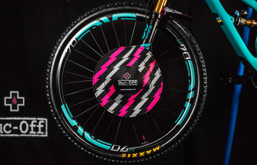 Disc Brake Covers Black/Pink