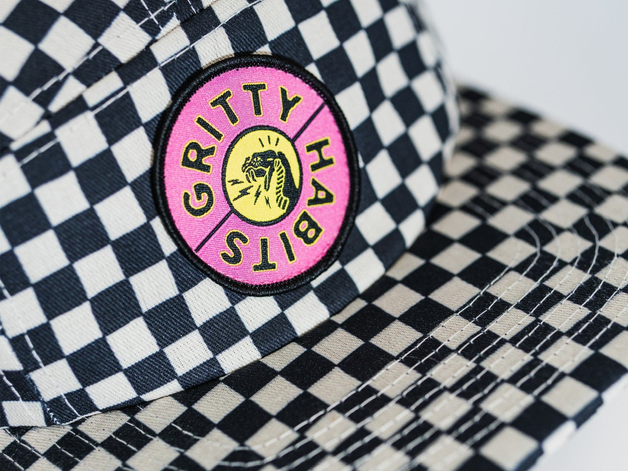 Steezy Checkered 5-Panel Hat