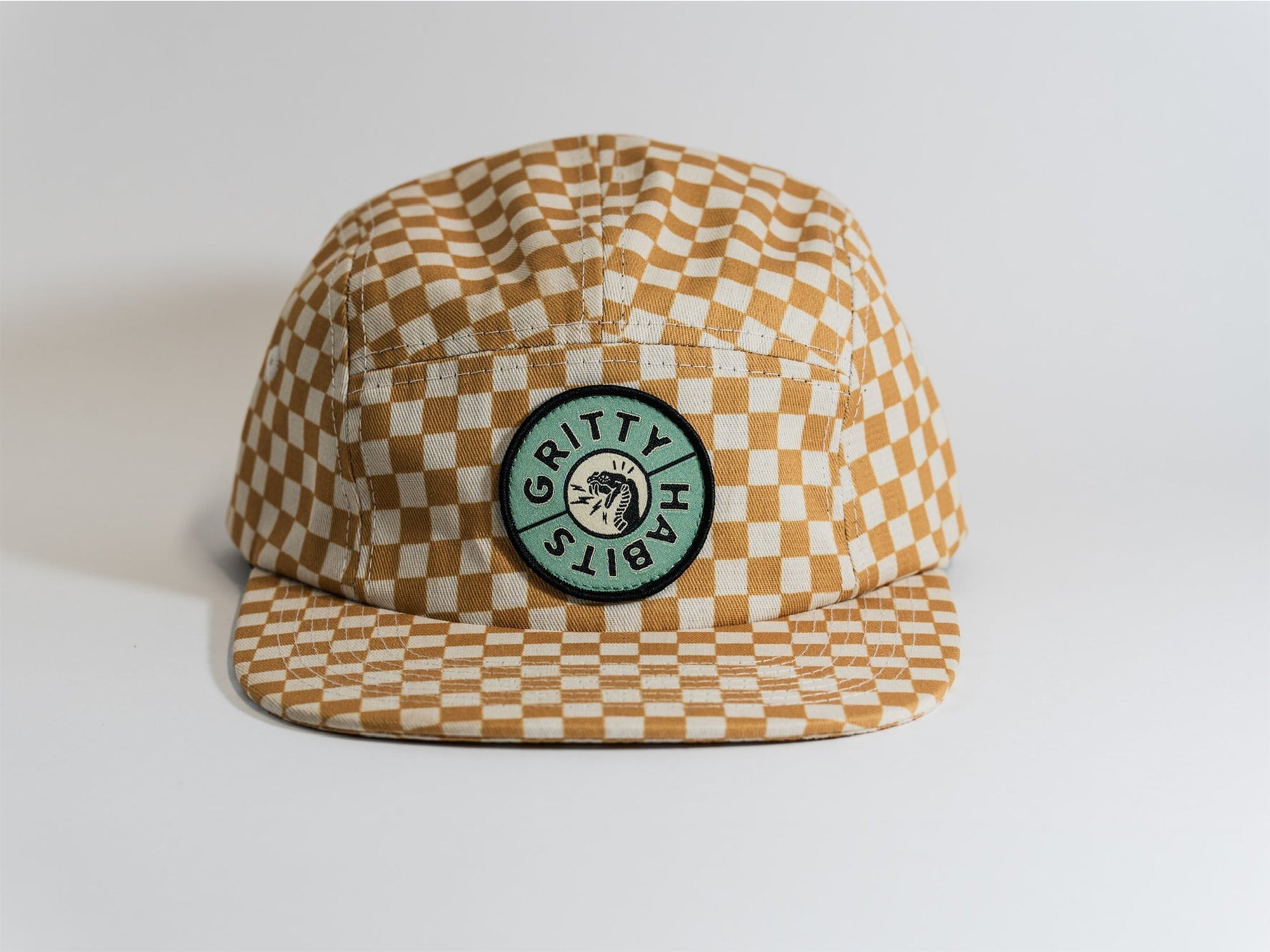 Wipeout Checkered 5-Panel Hat
