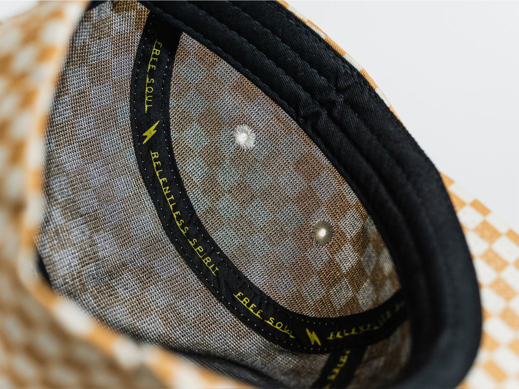 Wipeout Checkered 5-Panel Hat