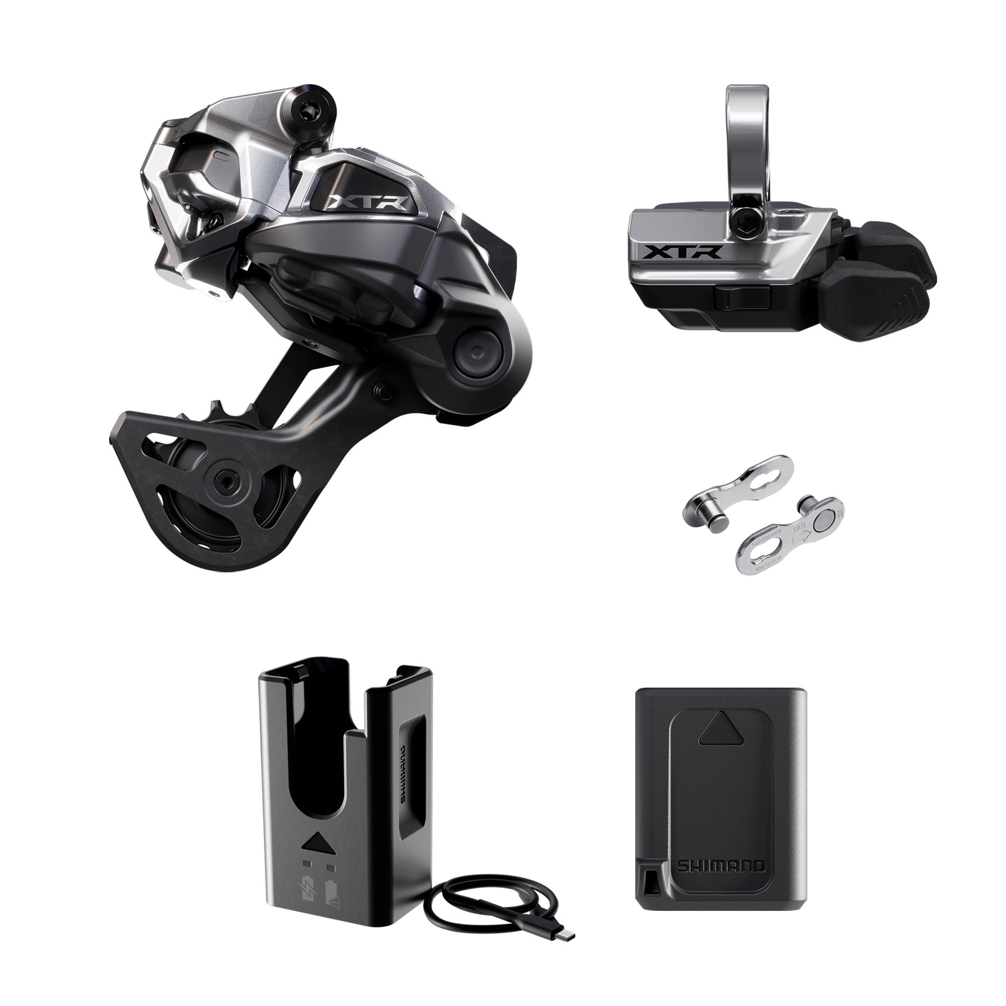 XTR M9250 Di2 Wireless Drivetrain Upgrade Kit - GS (Medium Cage) - 22.2 Clamp