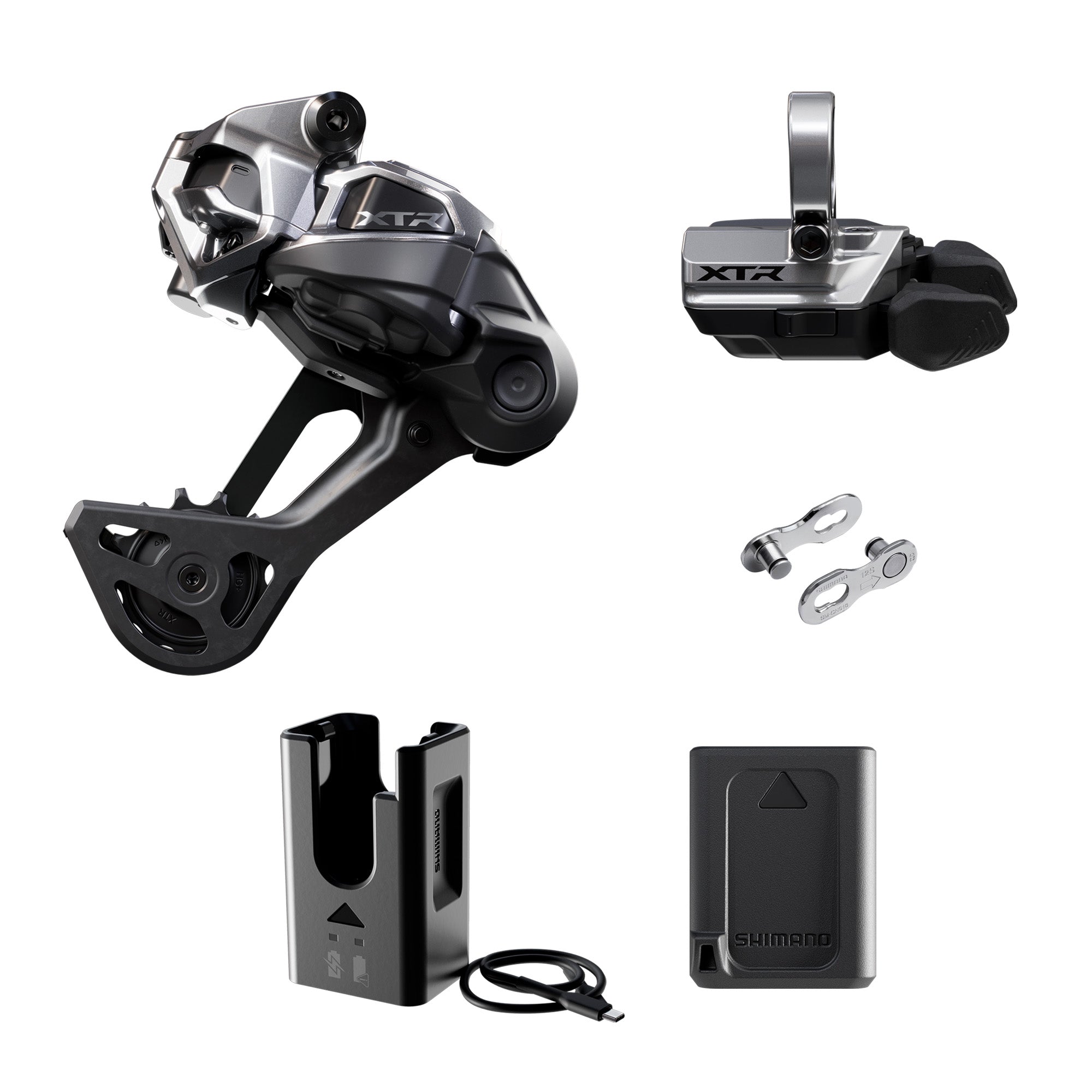 XTR M9250 Di2 Wireless Drivetrain Upgrade Kit - SGS (Long Cage) - 22.2 Clamp