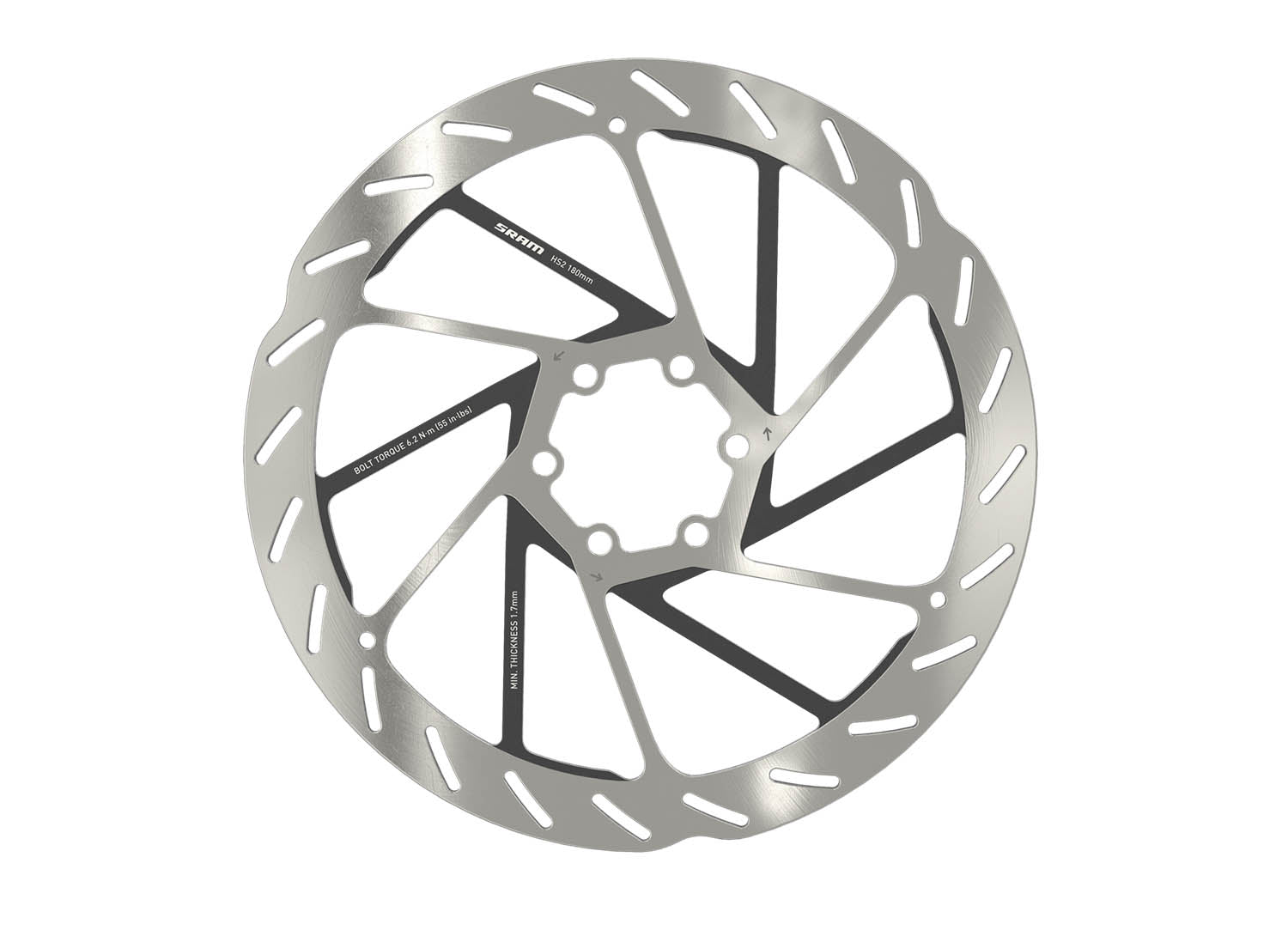 HS2 6-bolt Rounded Rotor