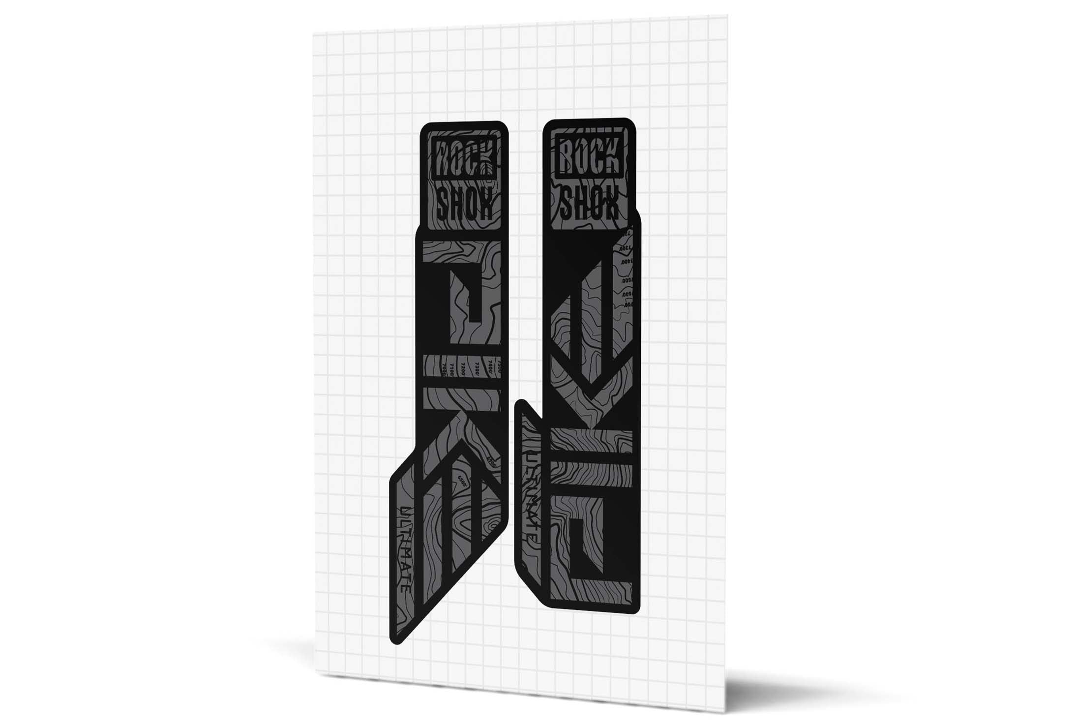 Pike Gloss Decals - Black Lowers