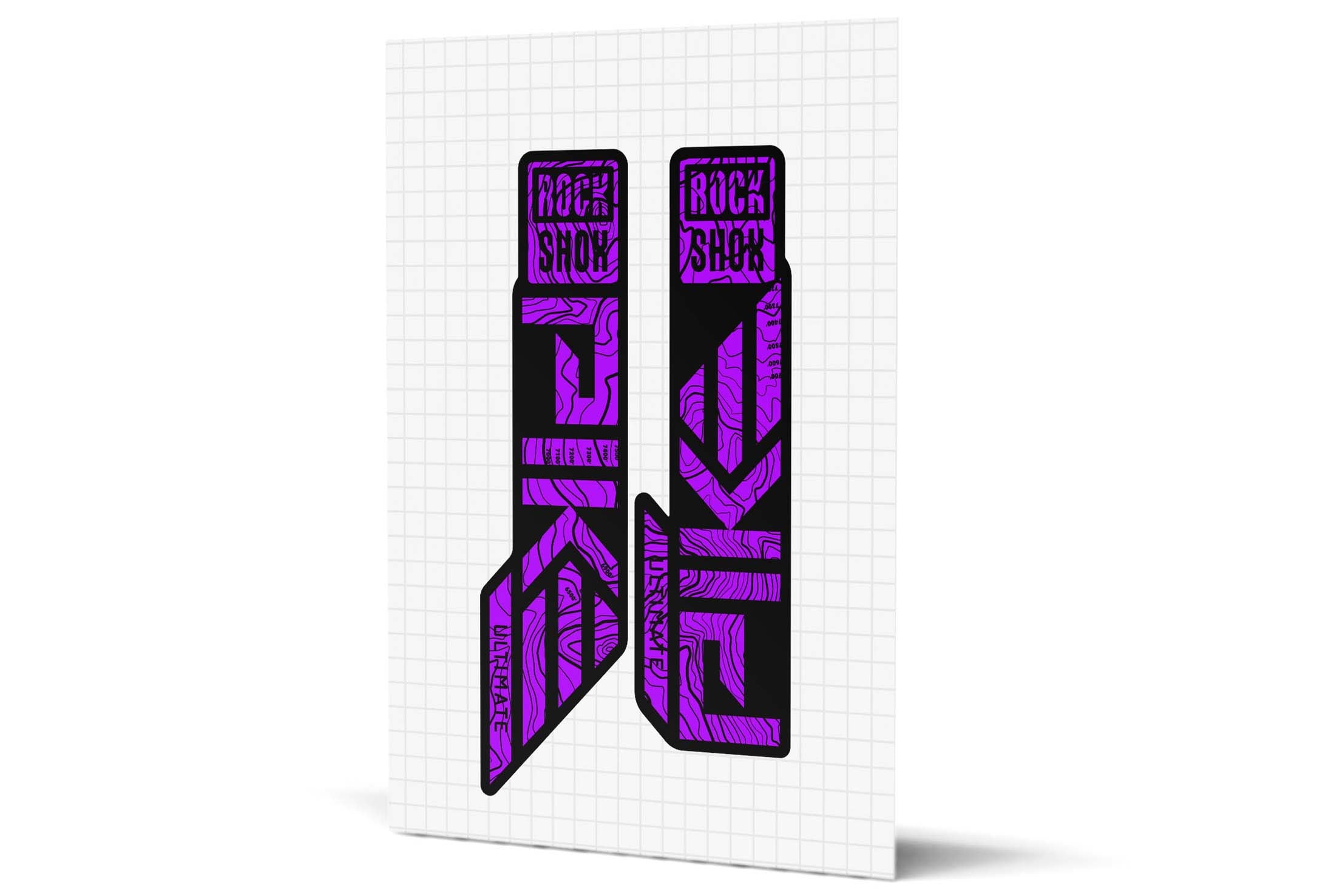 Pike Gloss Decals - Black Lowers