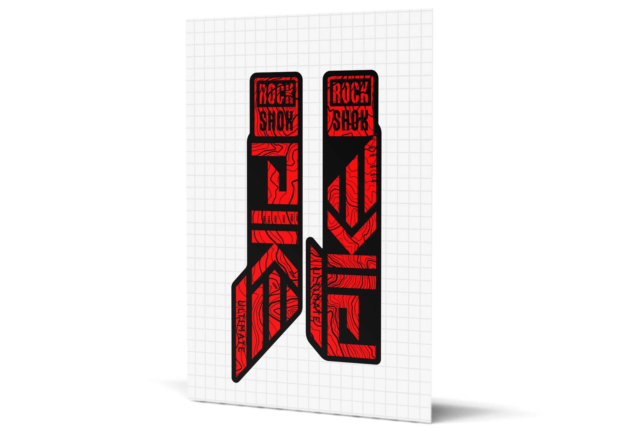 Pike Gloss Decals - Black Lowers