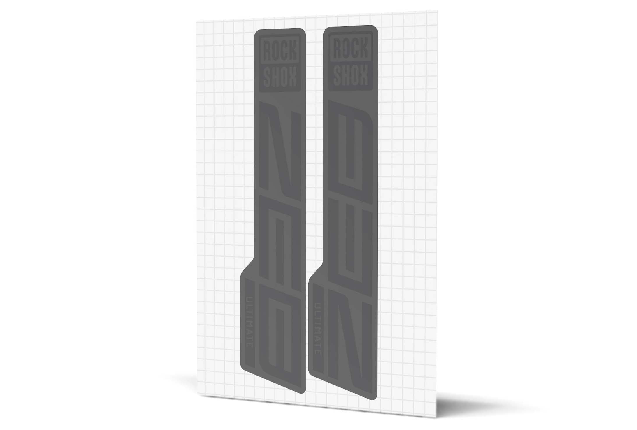 Zeb Matte Decals - Grey Lowers