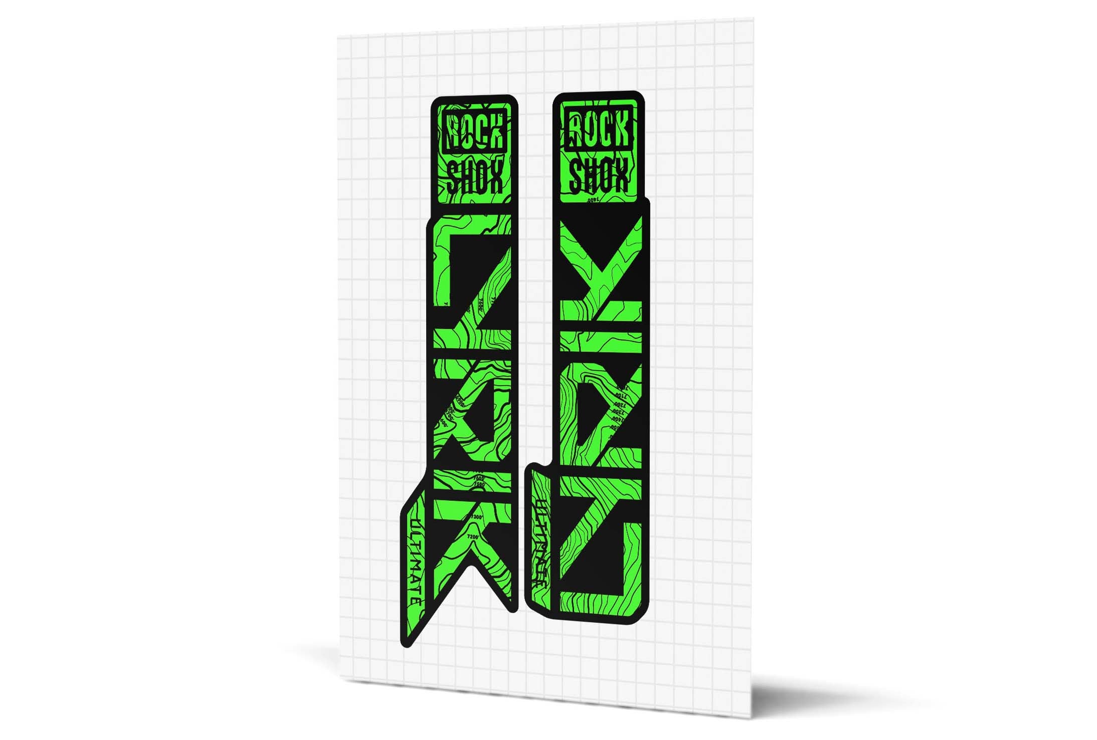 Lyrik Gloss Decals - Black Lowers