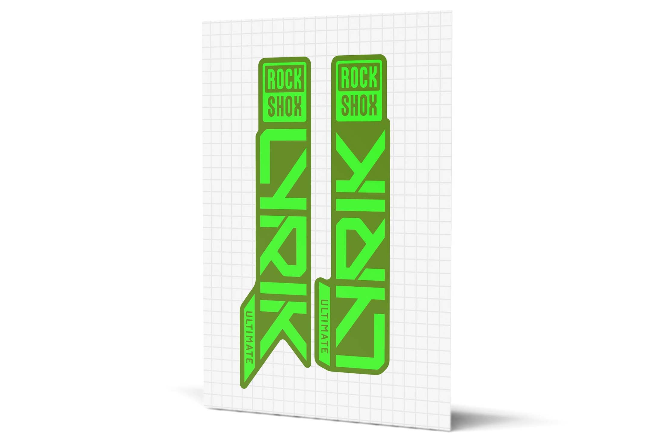 Lyrik Gloss Decals - Green Lowers