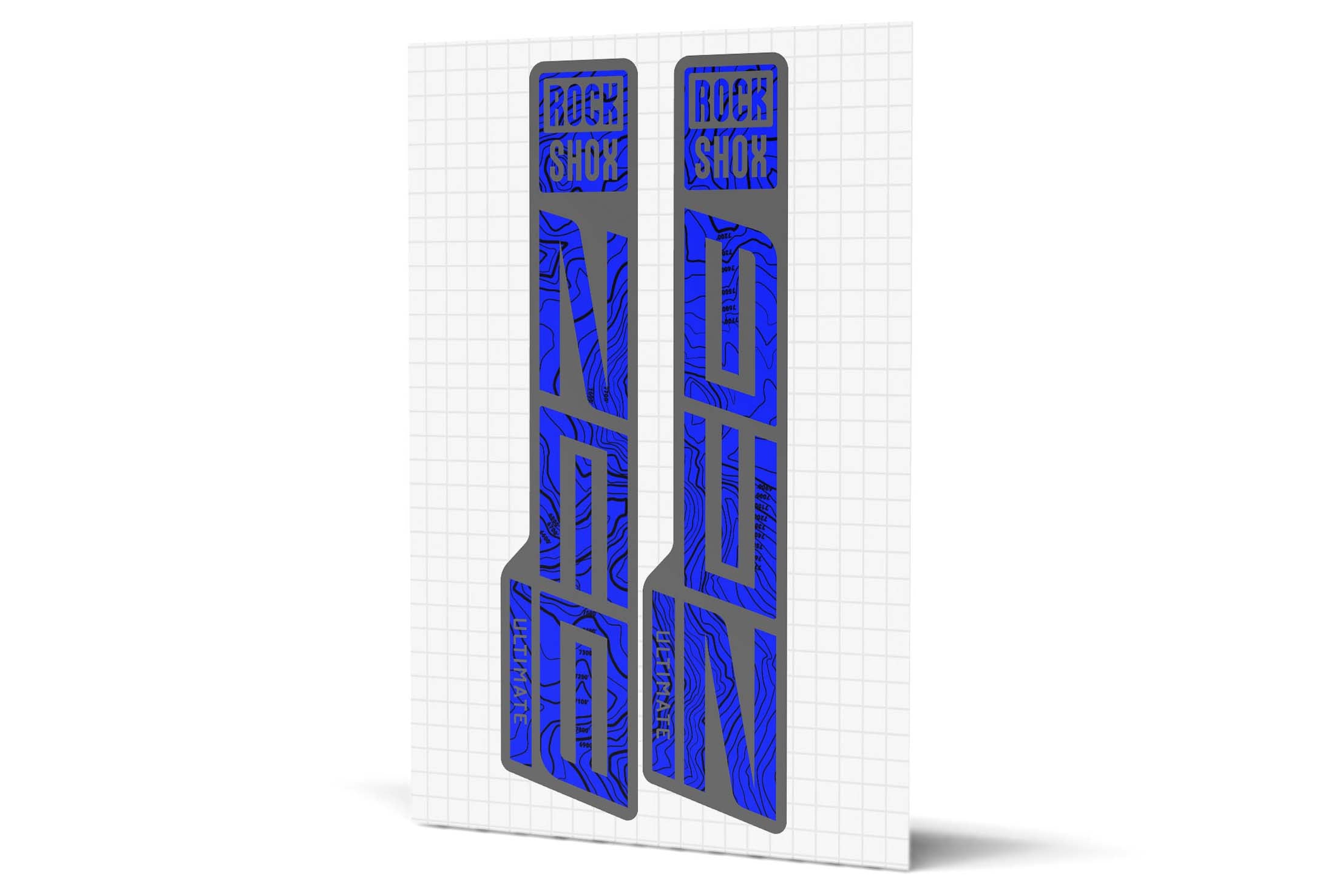 Zeb Matte Decals - Grey Lowers