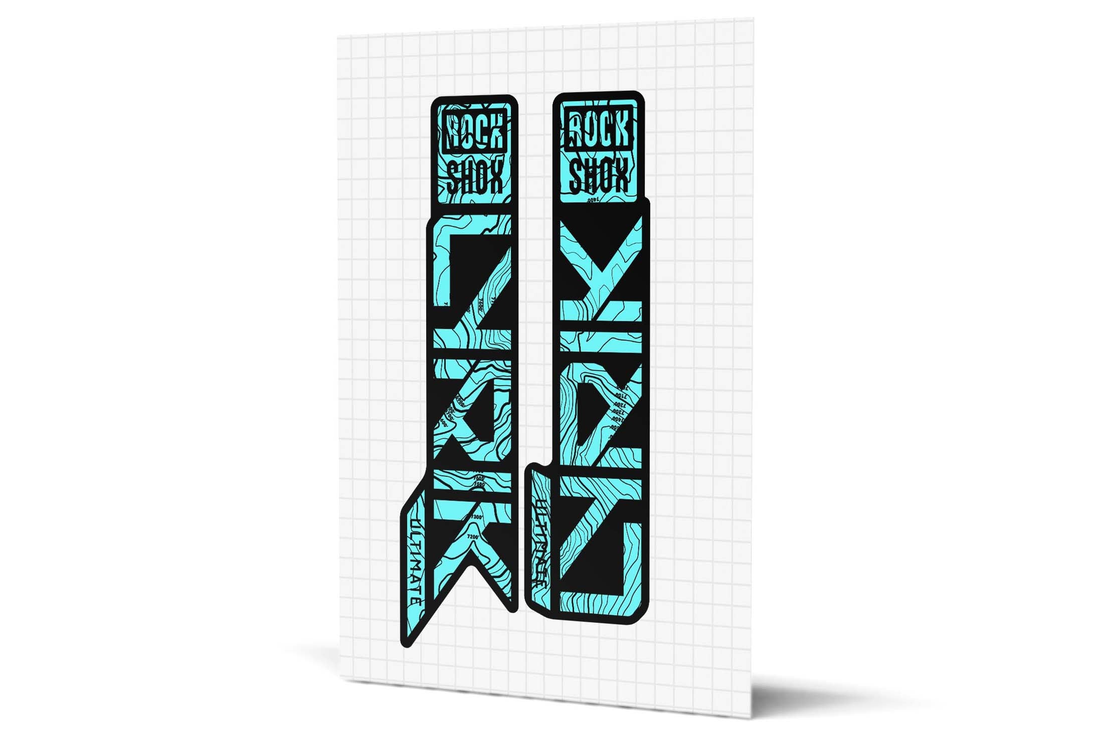 Lyrik Gloss Decals - Black Lowers