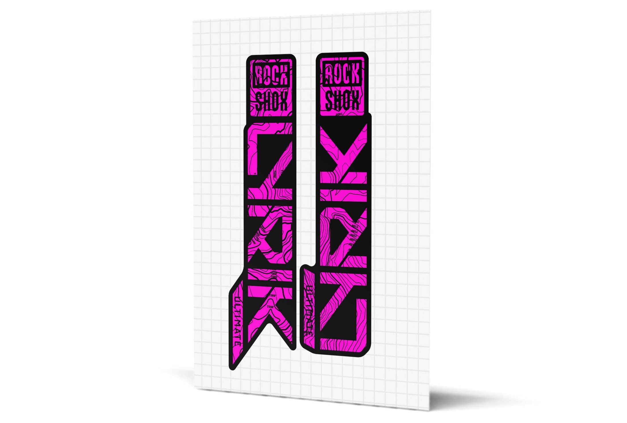 Lyrik Gloss Decals - Black Lowers