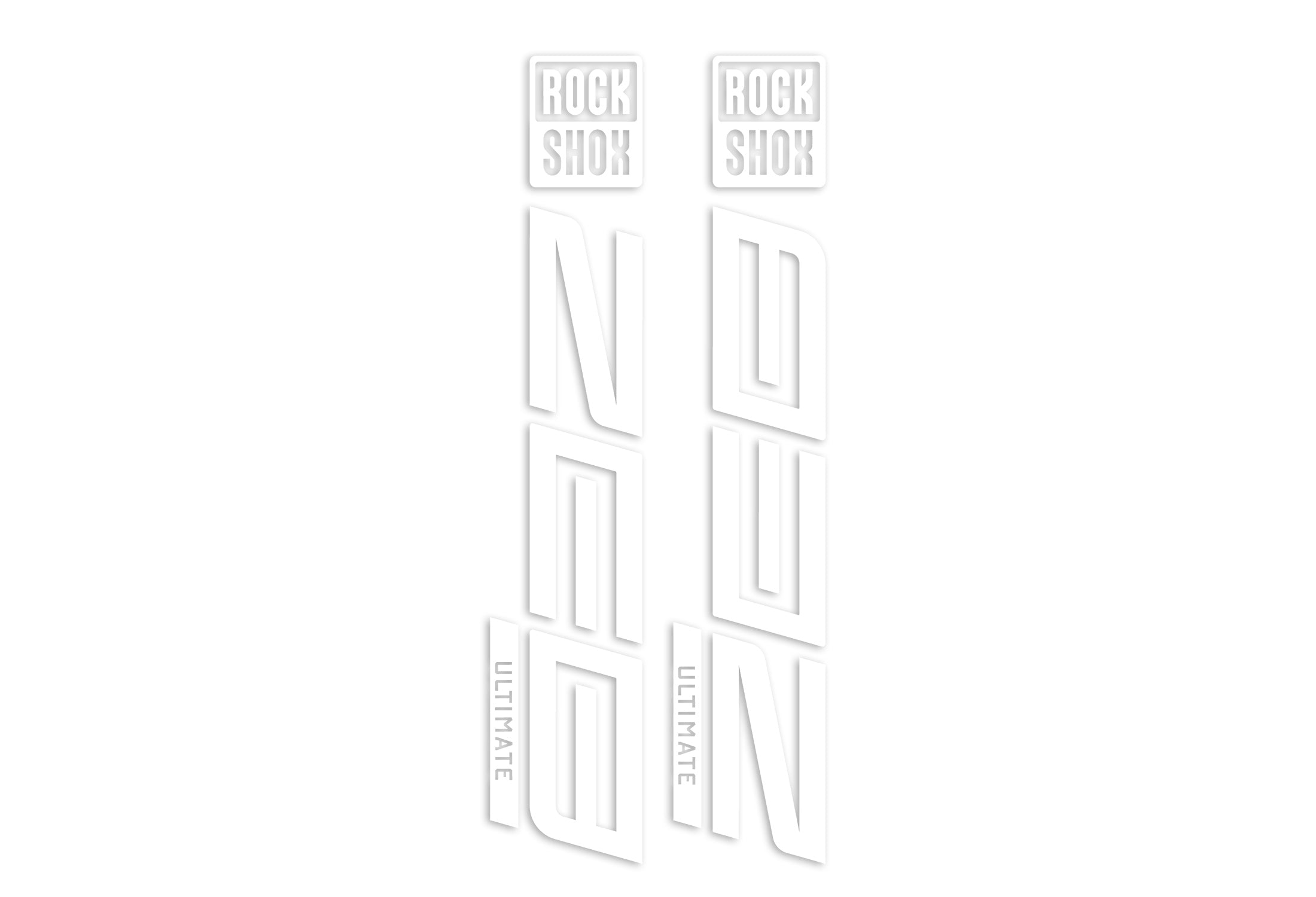 ZEB Die Cut Decal Kit - Gloss Finish