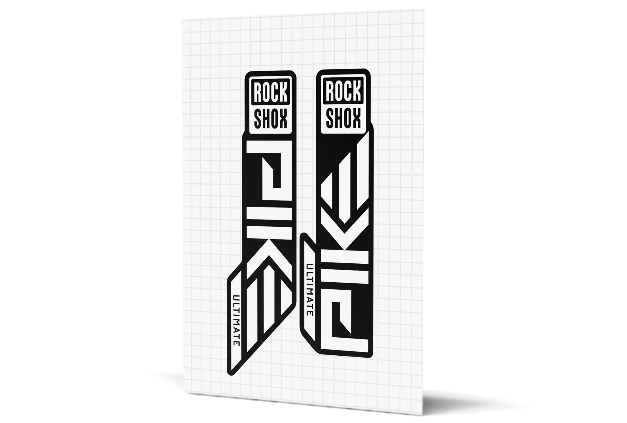 Pike Gloss Decals - Black Lowers