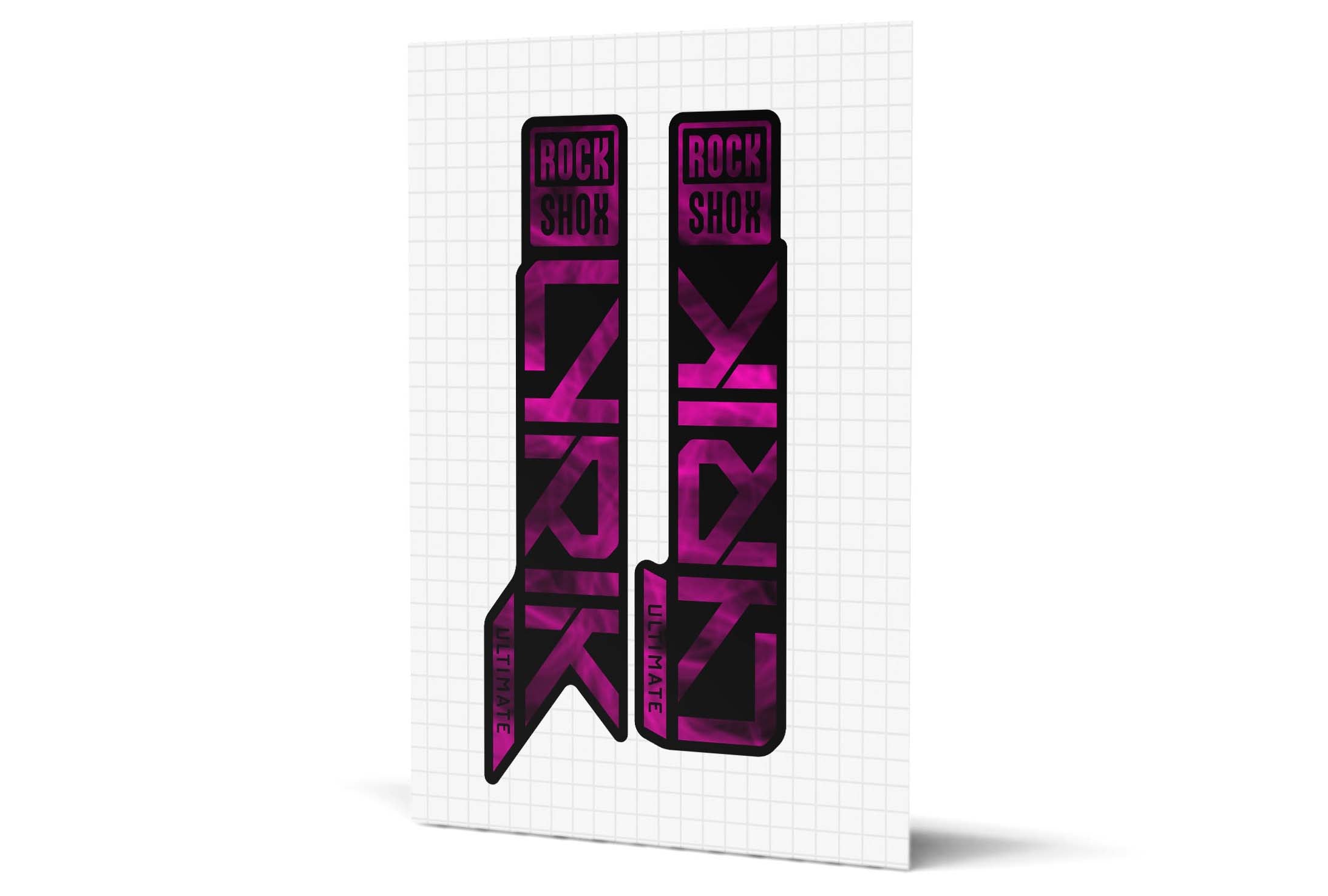 Lyrik Gloss Decals - Black Lowers