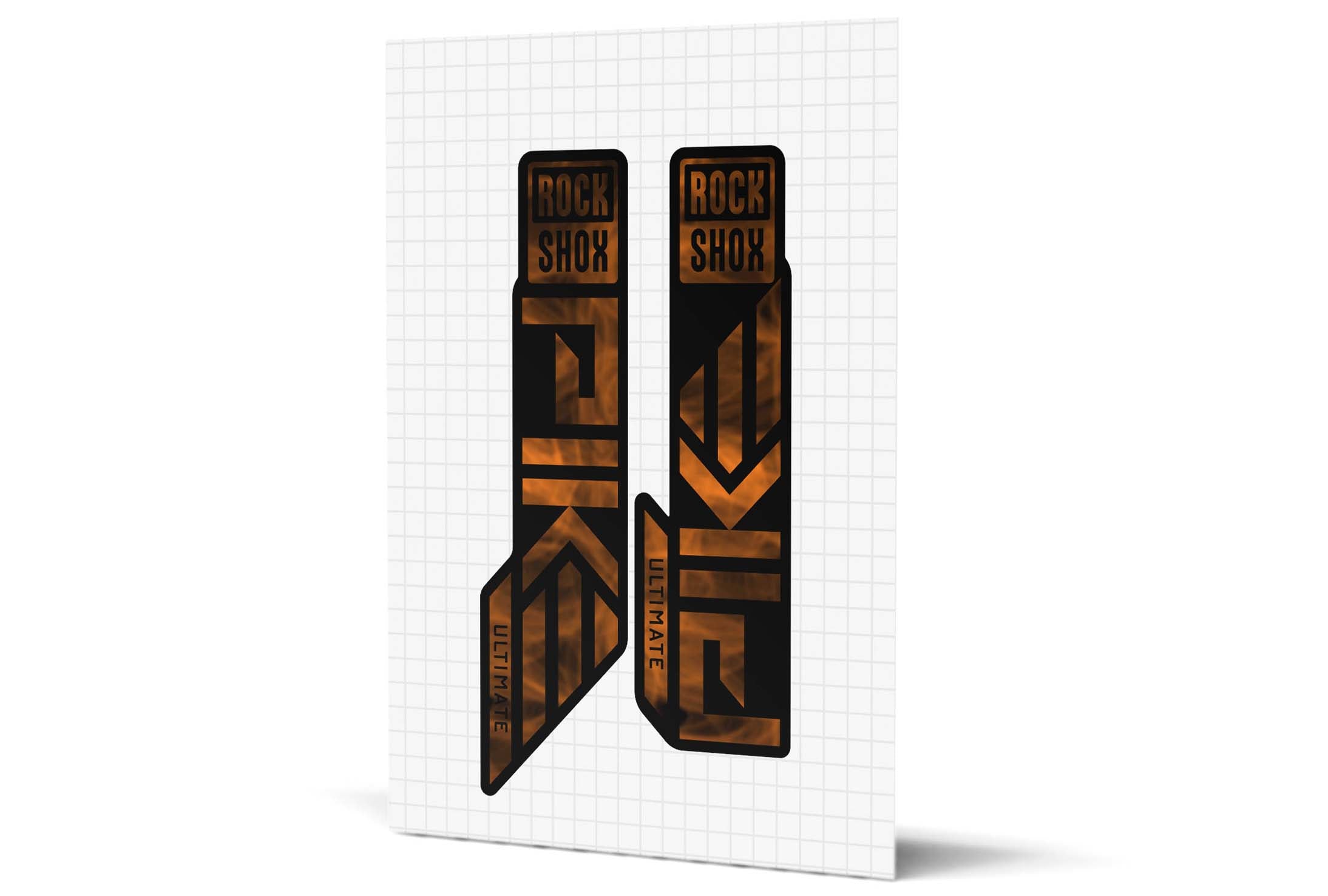 Pike Gloss Decals - Black Lowers