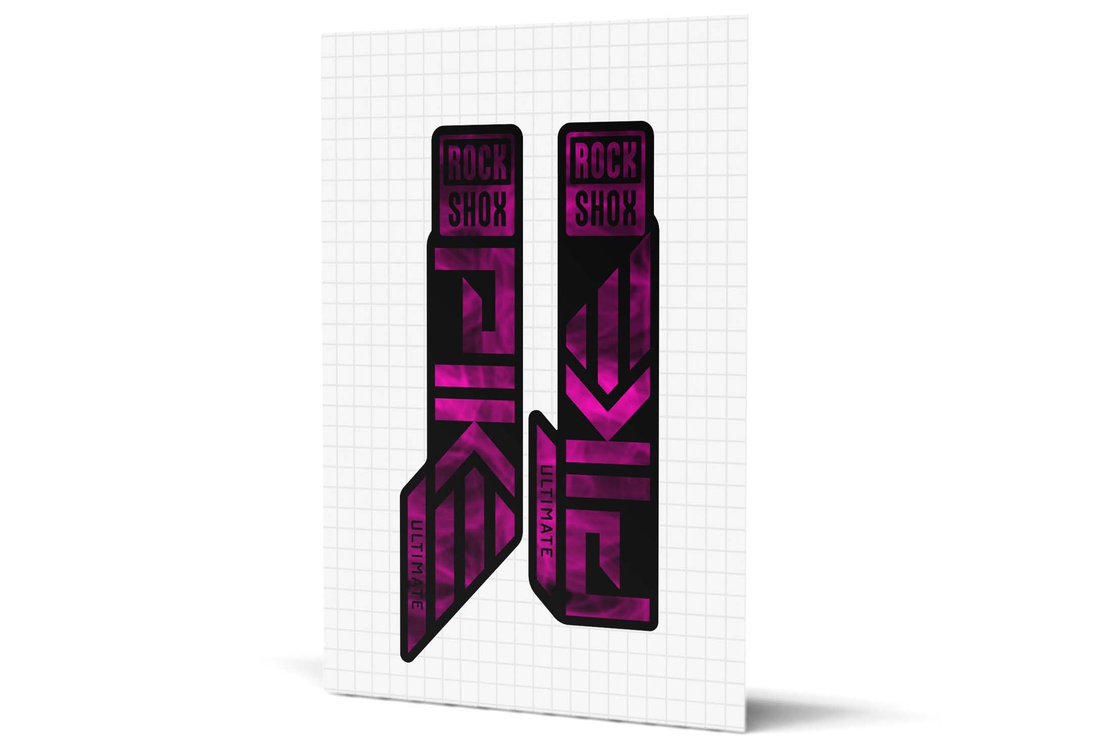 Pike Gloss Decals - Black Lowers