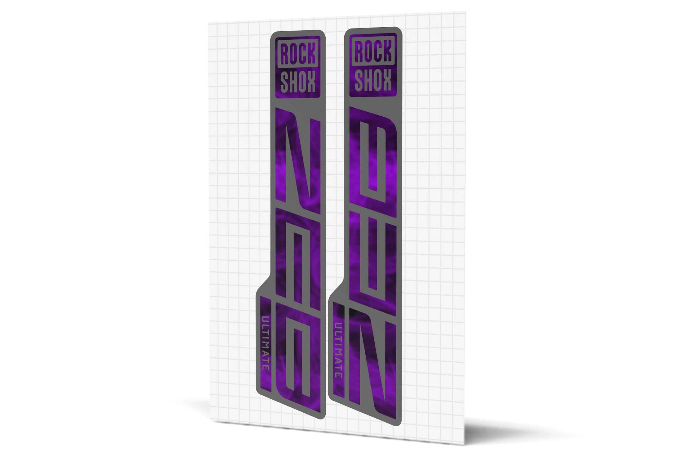 Zeb Matte Decals - Grey Lowers