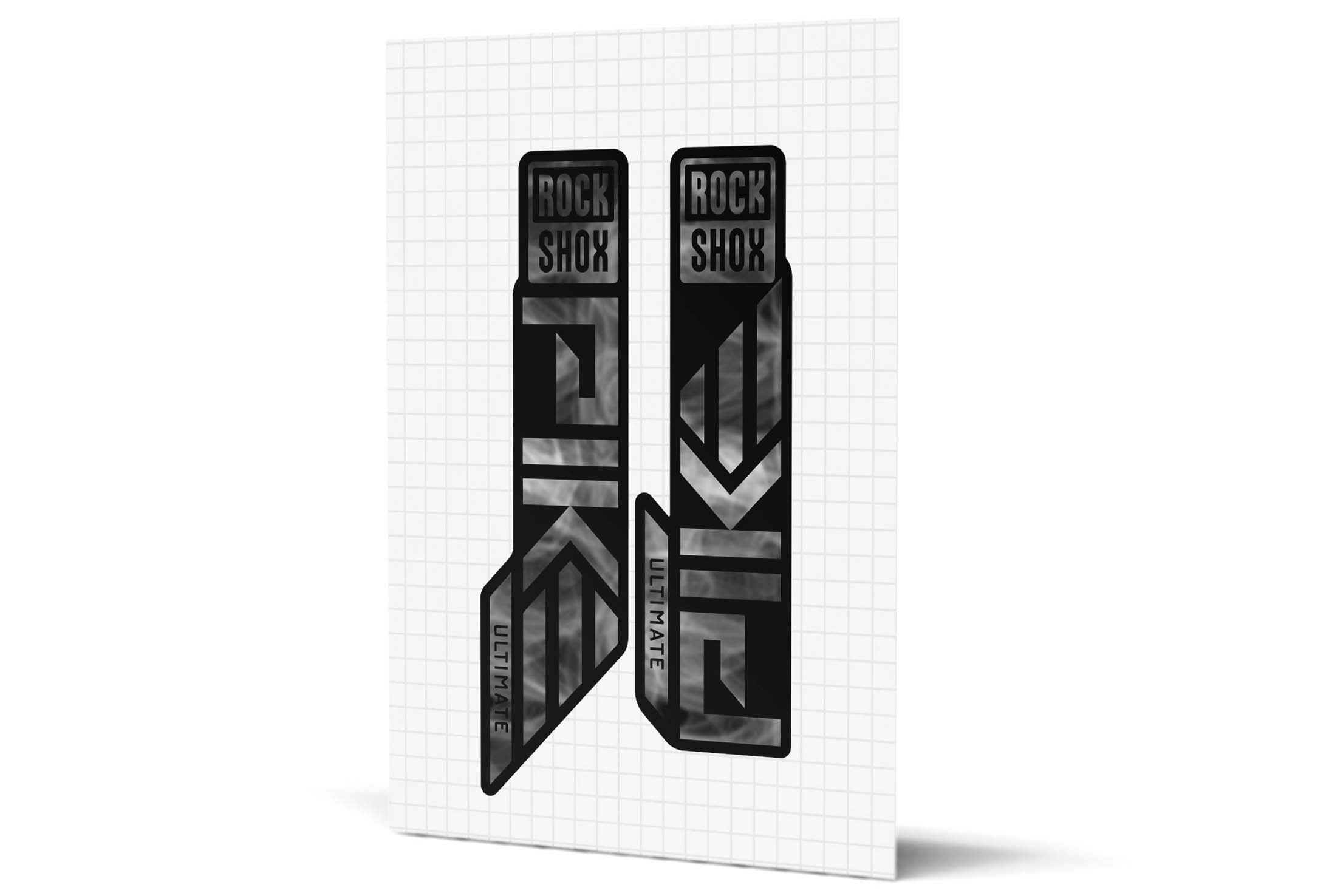 Pike Gloss Decals - Black Lowers