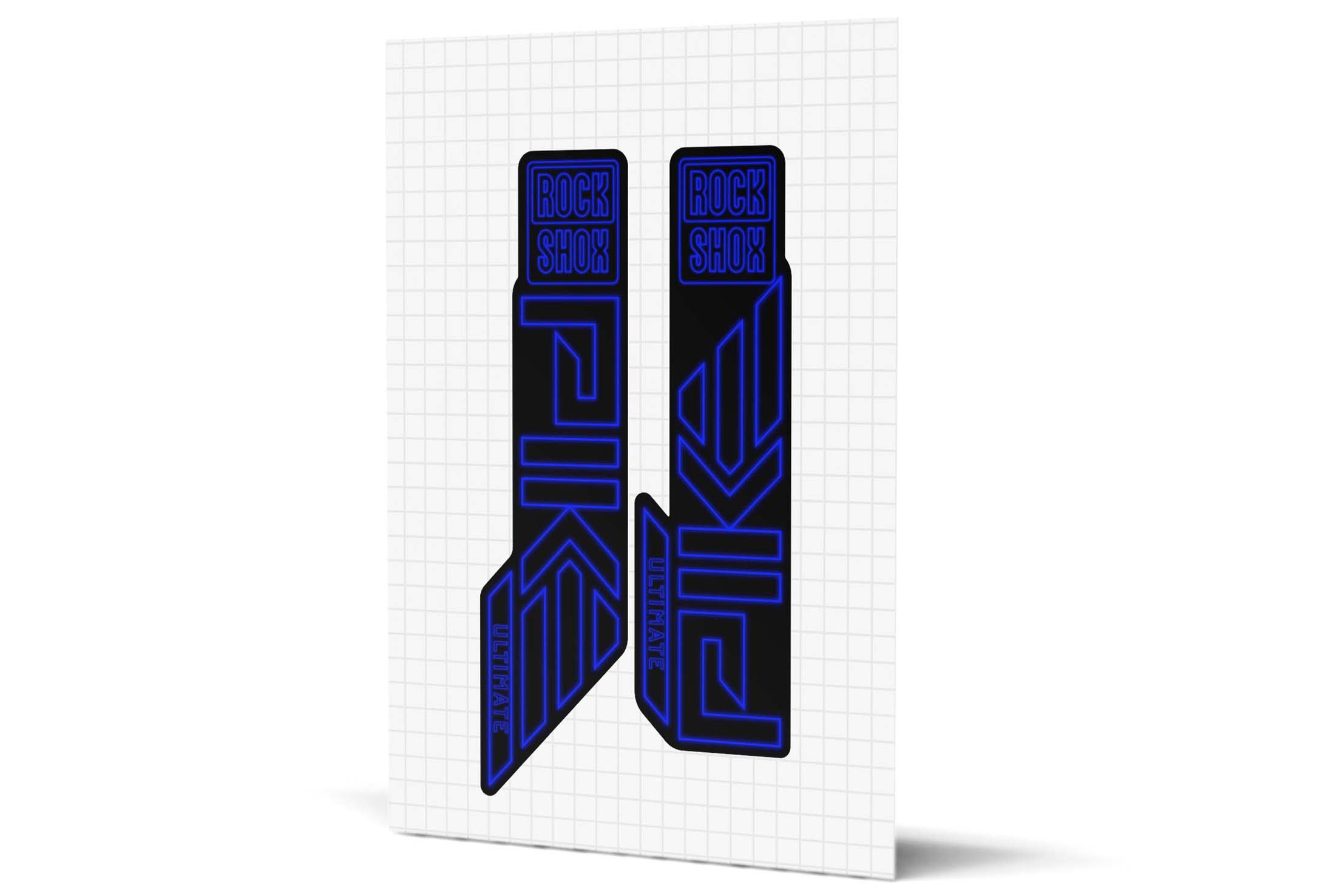 Pike Gloss Decals - Black Lowers