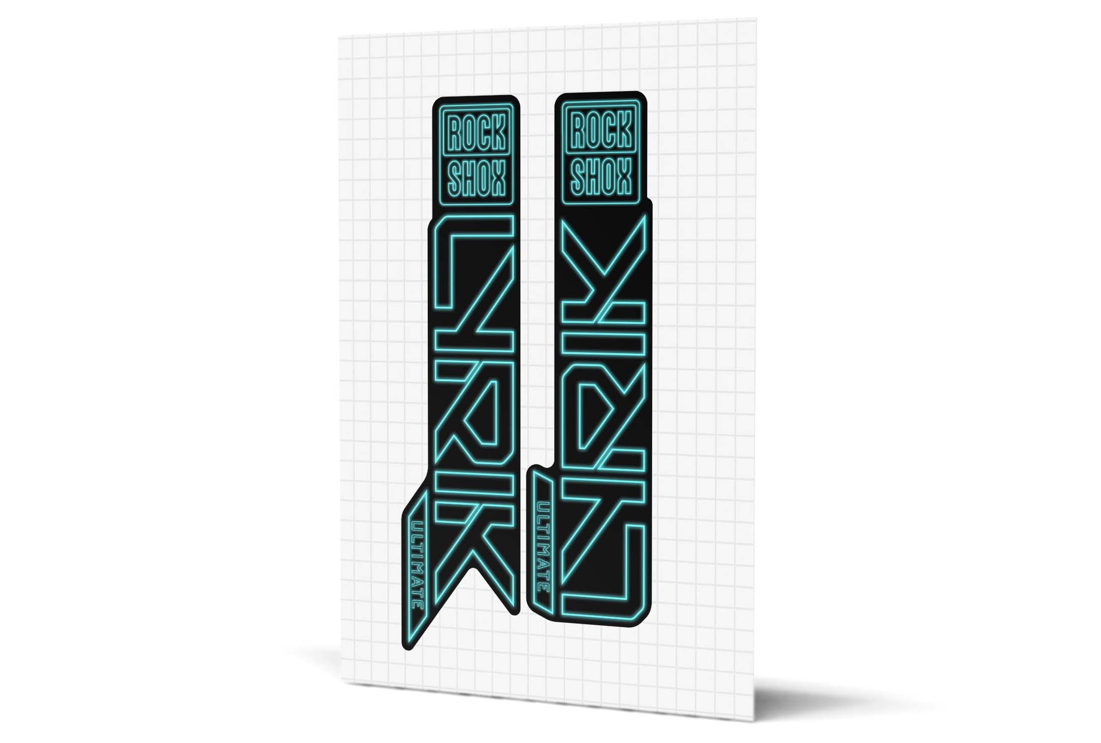 Lyrik Gloss Decals - Black Lowers