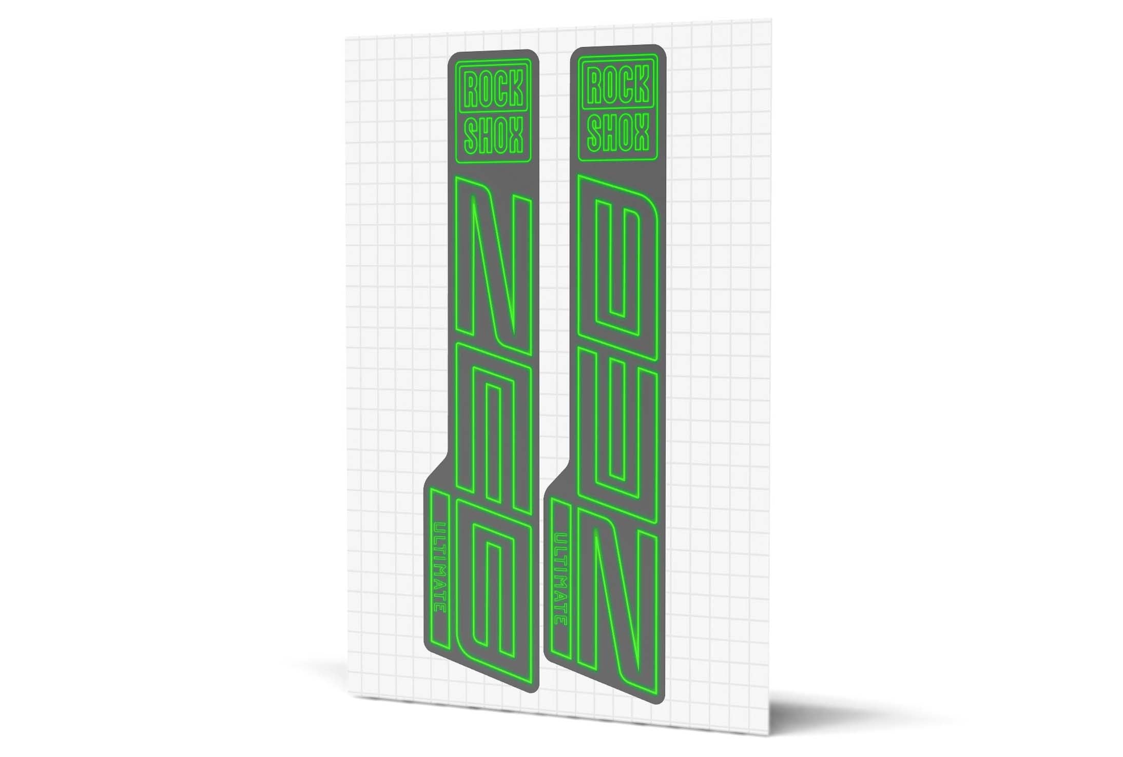 Zeb Matte Decals - Grey Lowers