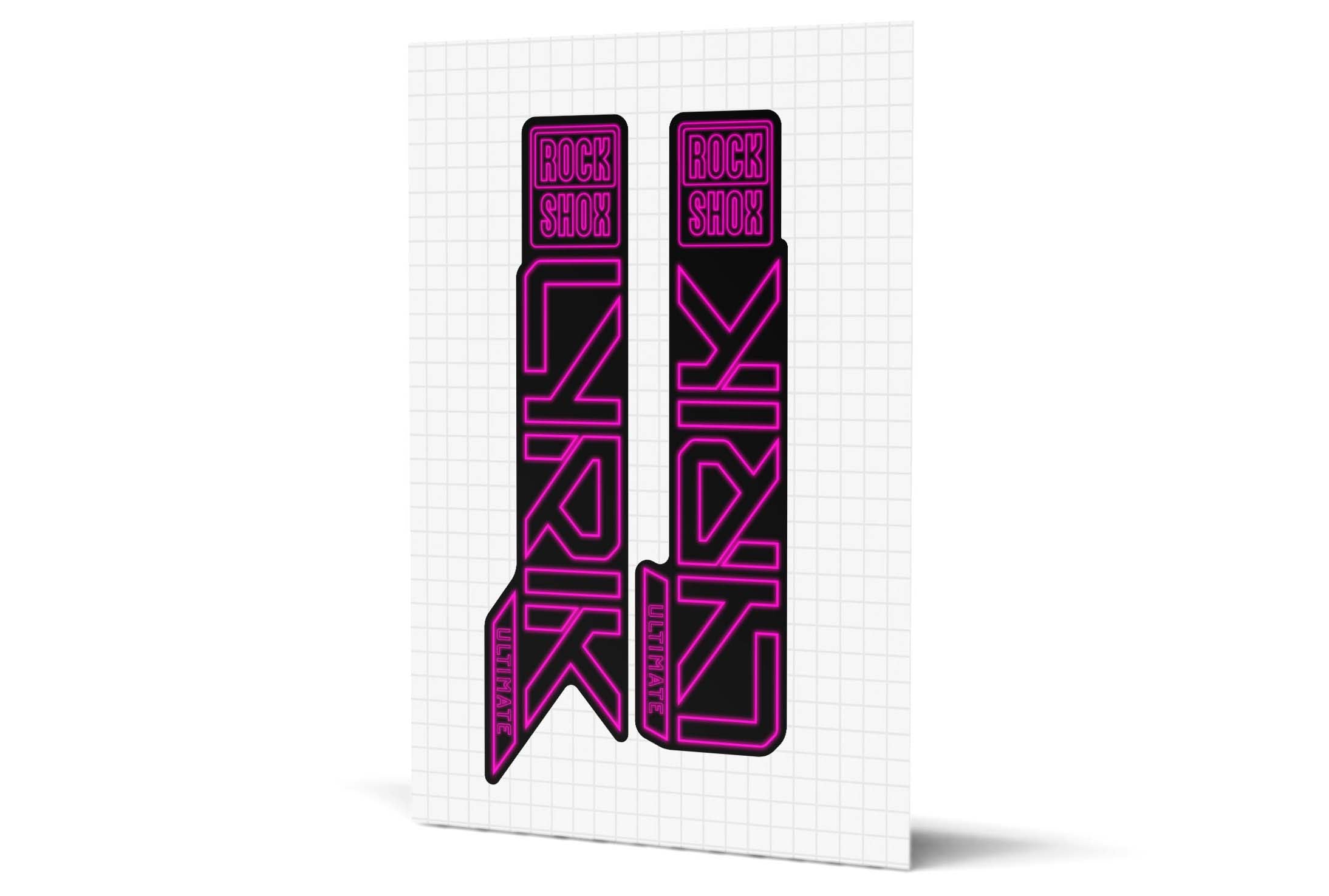 Lyrik Gloss Decals - Black Lowers