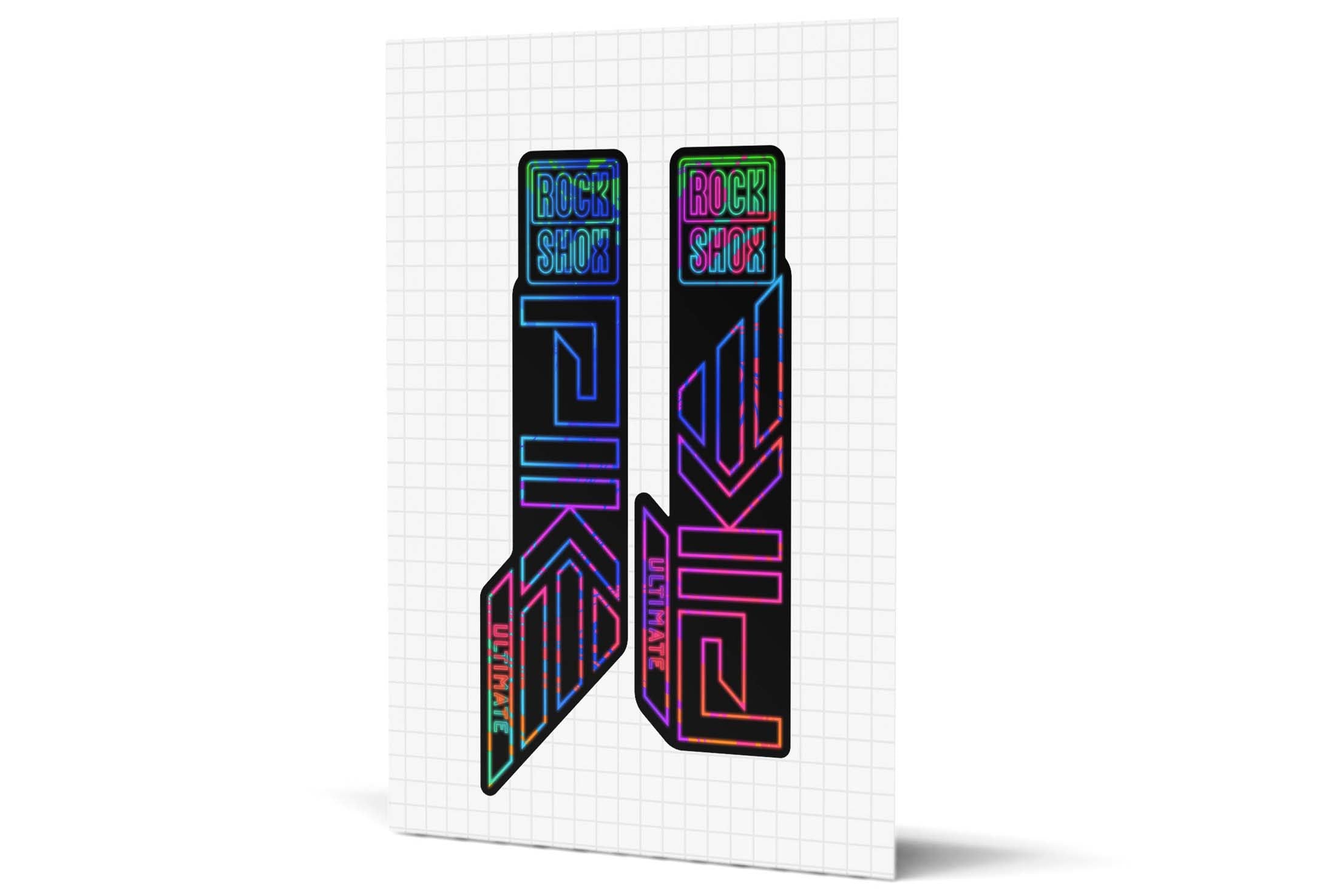 Pike Gloss Decals - Black Lowers