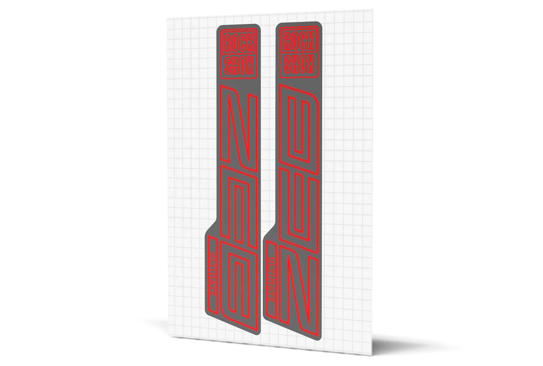 Zeb Matte Decals - Grey Lowers