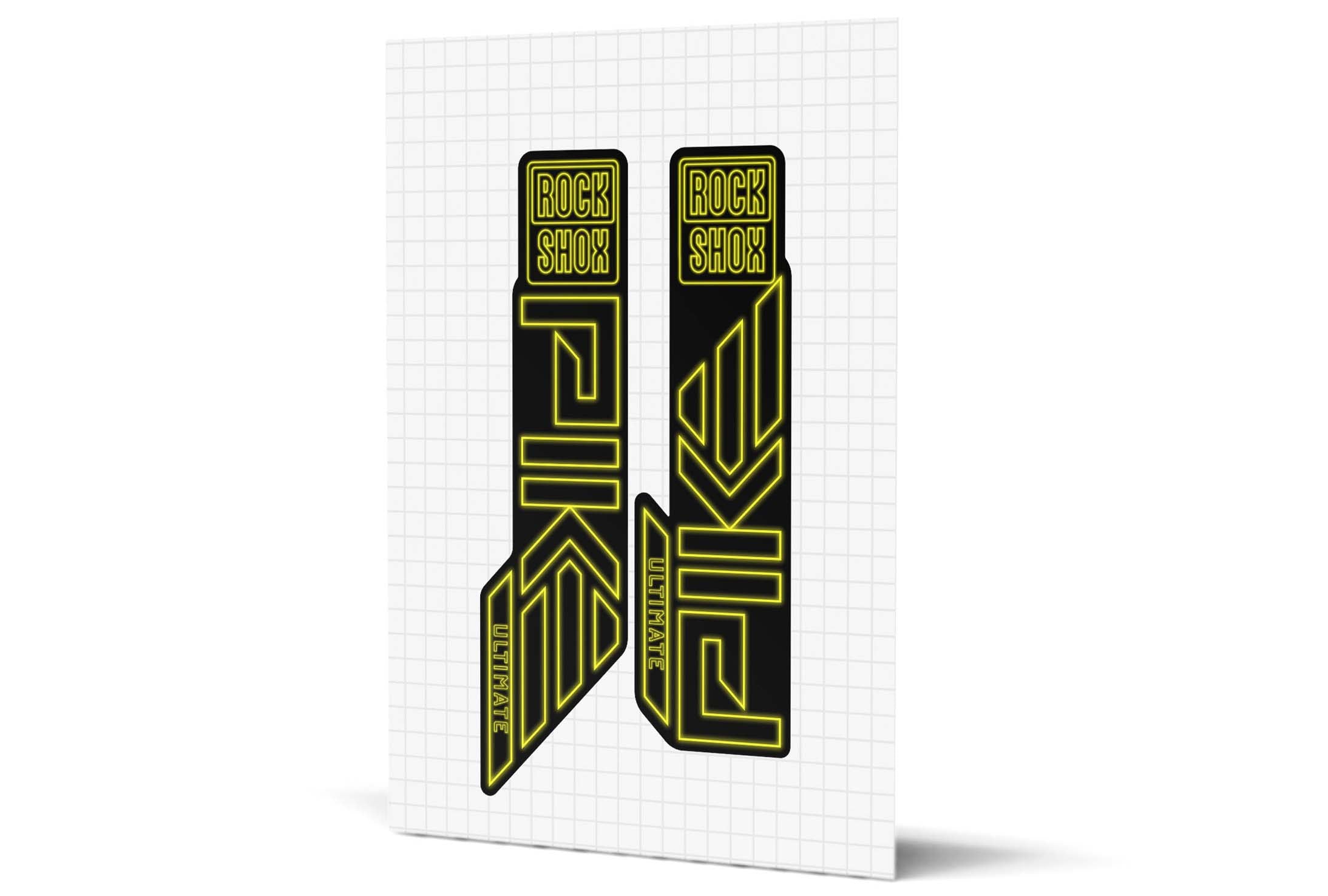 Pike Gloss Decals - Black Lowers