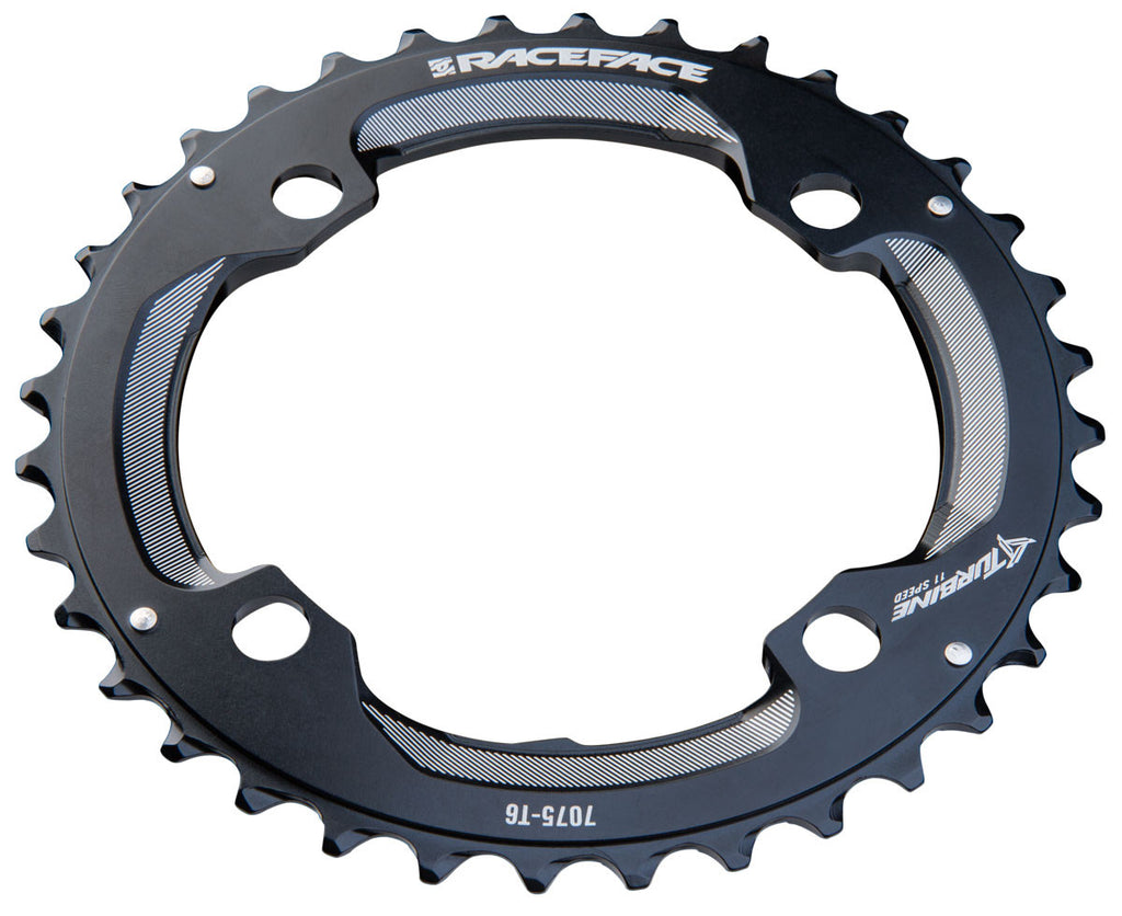 Race Face Turbine 11-Speed Chainring - 104 BCD, 36 Tooth, Black
