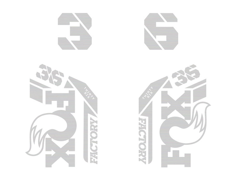 36 Factory Die Cut Decal Kit - Gloss Finish